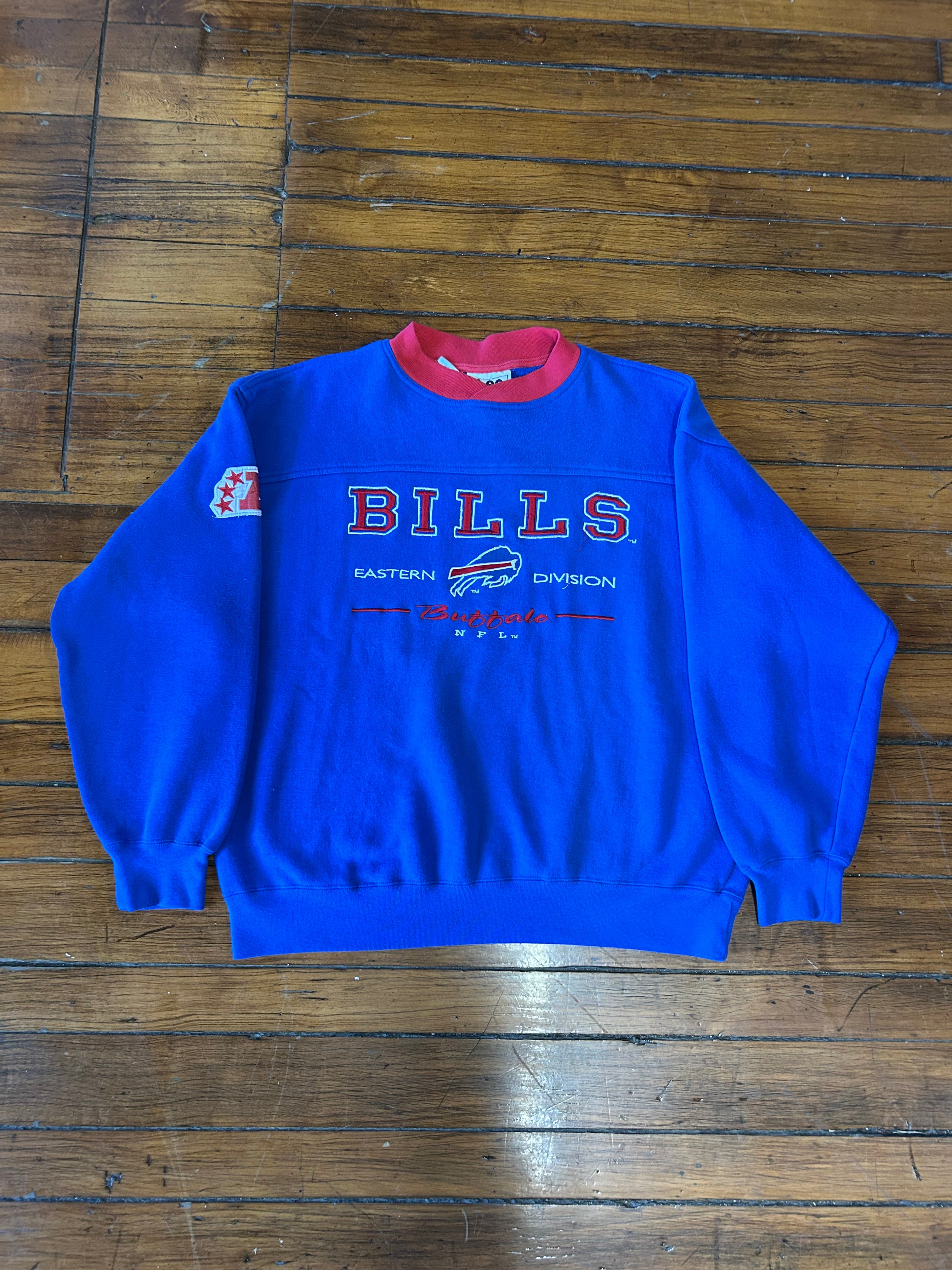 Buffalo Bills Vintage Lee Sport Crewneck 90s Large