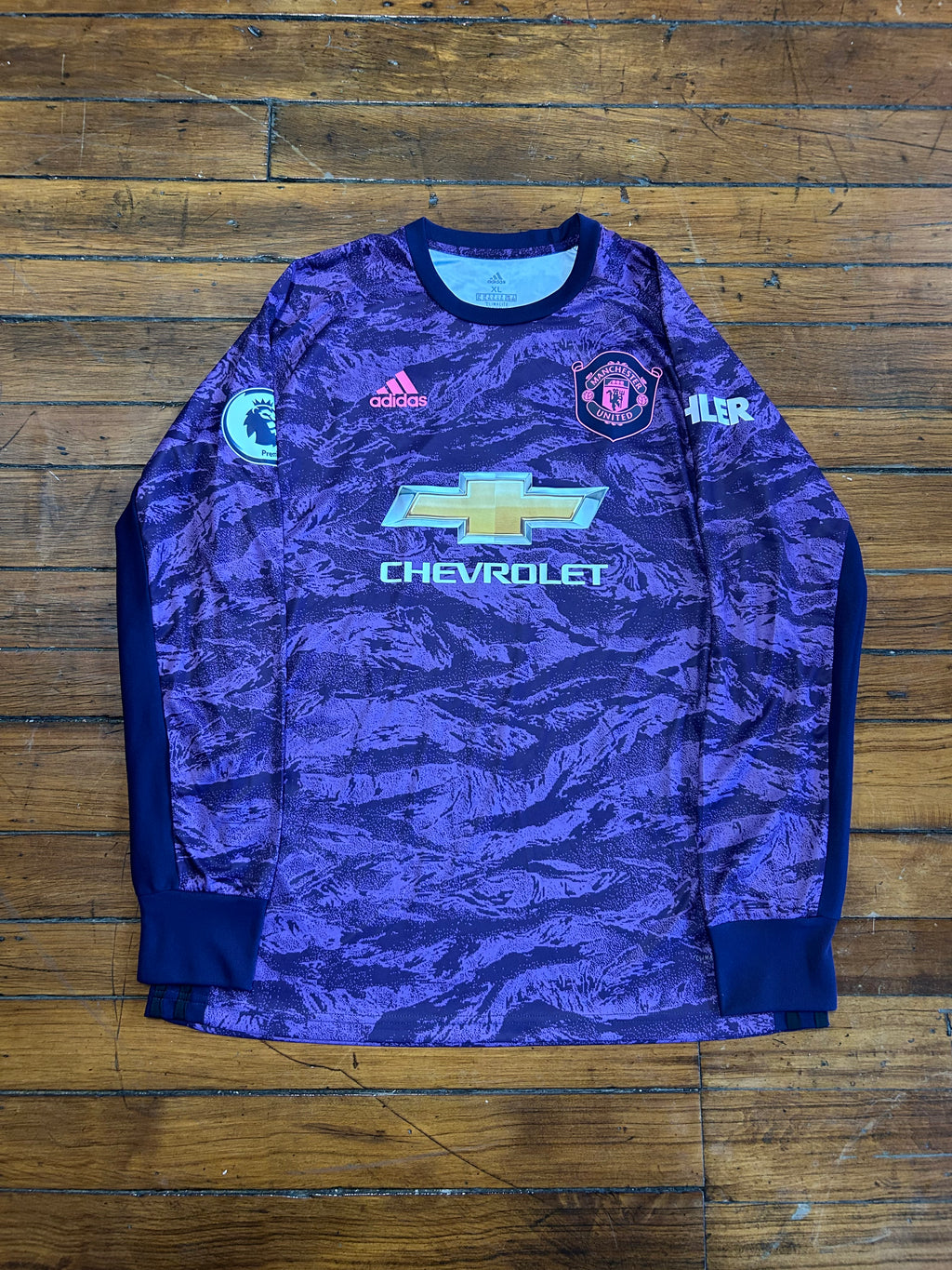 Manchester United Chevrolet Schmeichel Goalkeeper Jersey #1