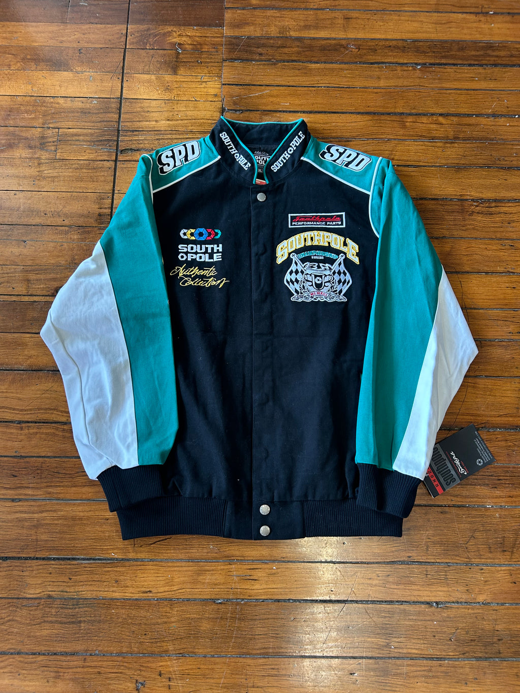 South Pole Racing Style Canvas Jacket NWT