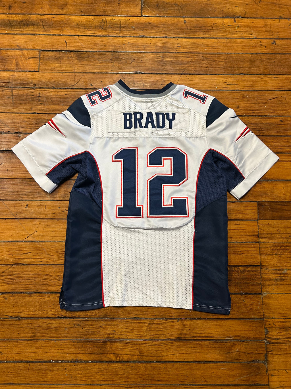 New England Patriots Nike Tom Brady #12 Jersey White