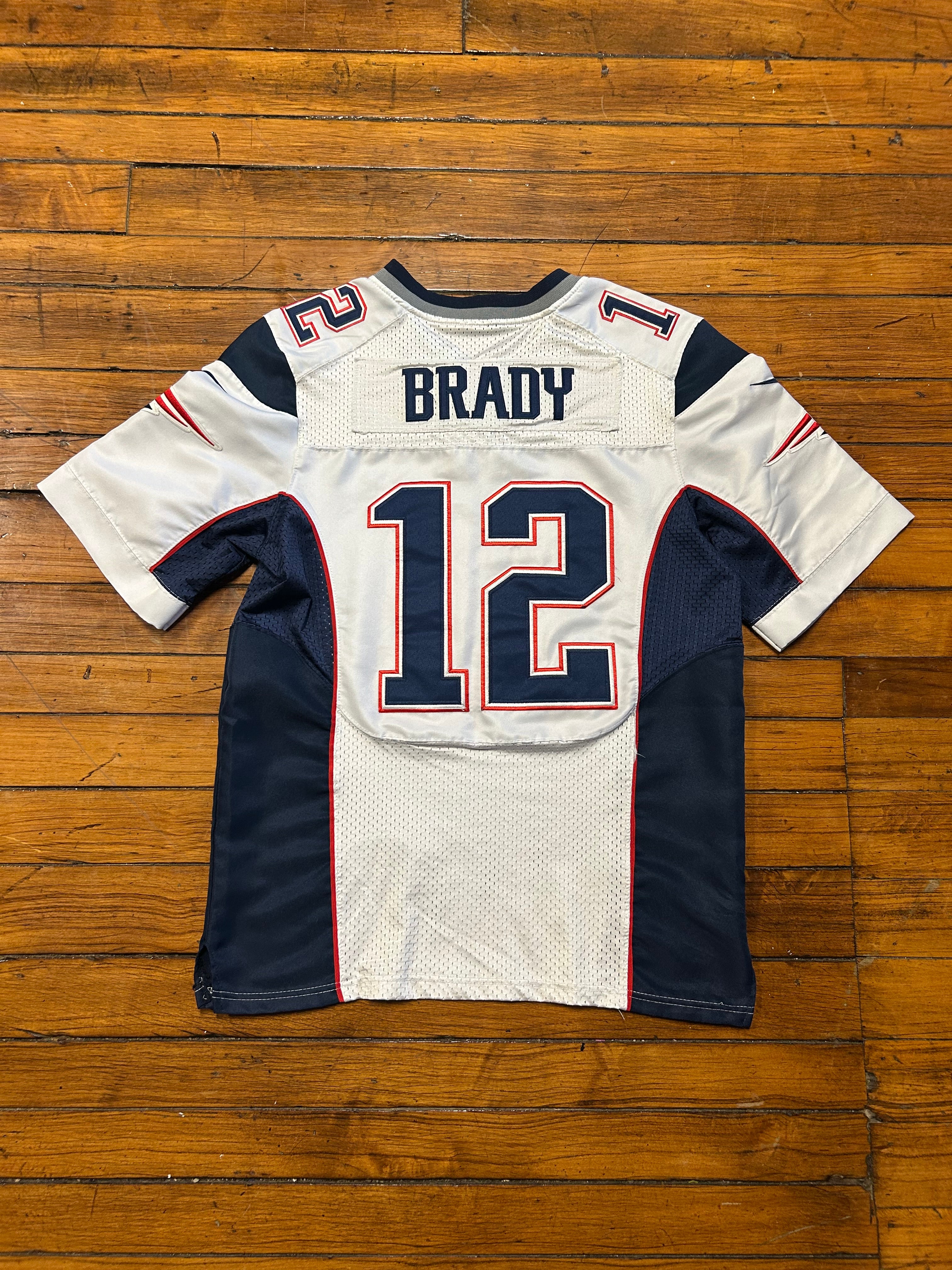 New England Patriots Nike Tom Brady #12 Jersey White