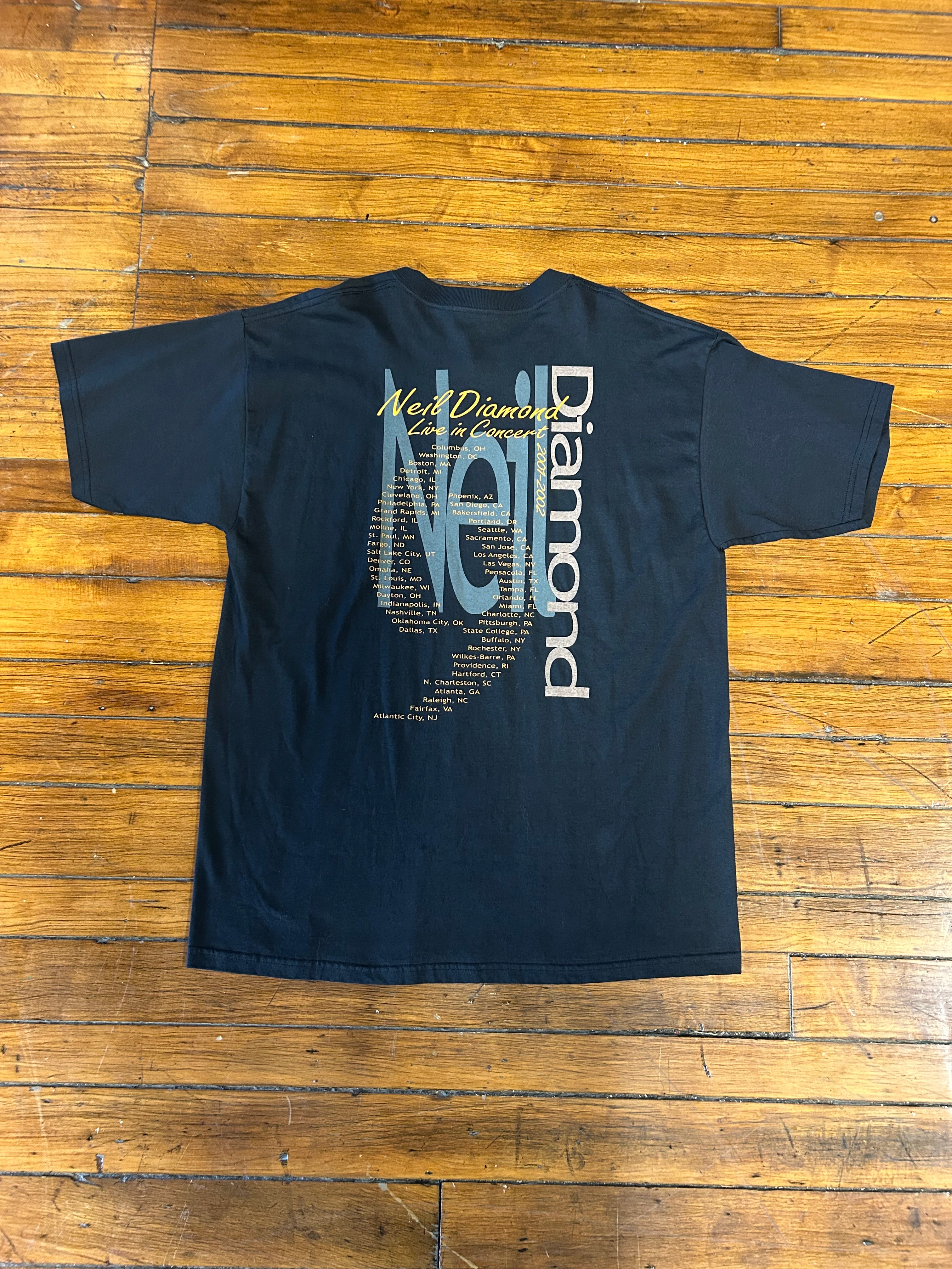 Neil Diamond Concert Tour Gildan Short Sleeve Shirt