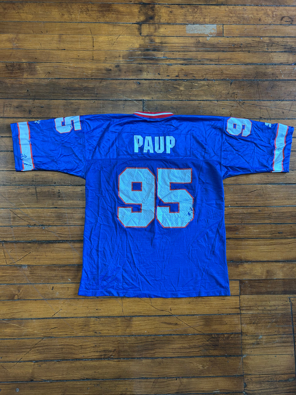 Buffalo Bills Bryce Paup #95 Vintage Jersey LOGO Athletic