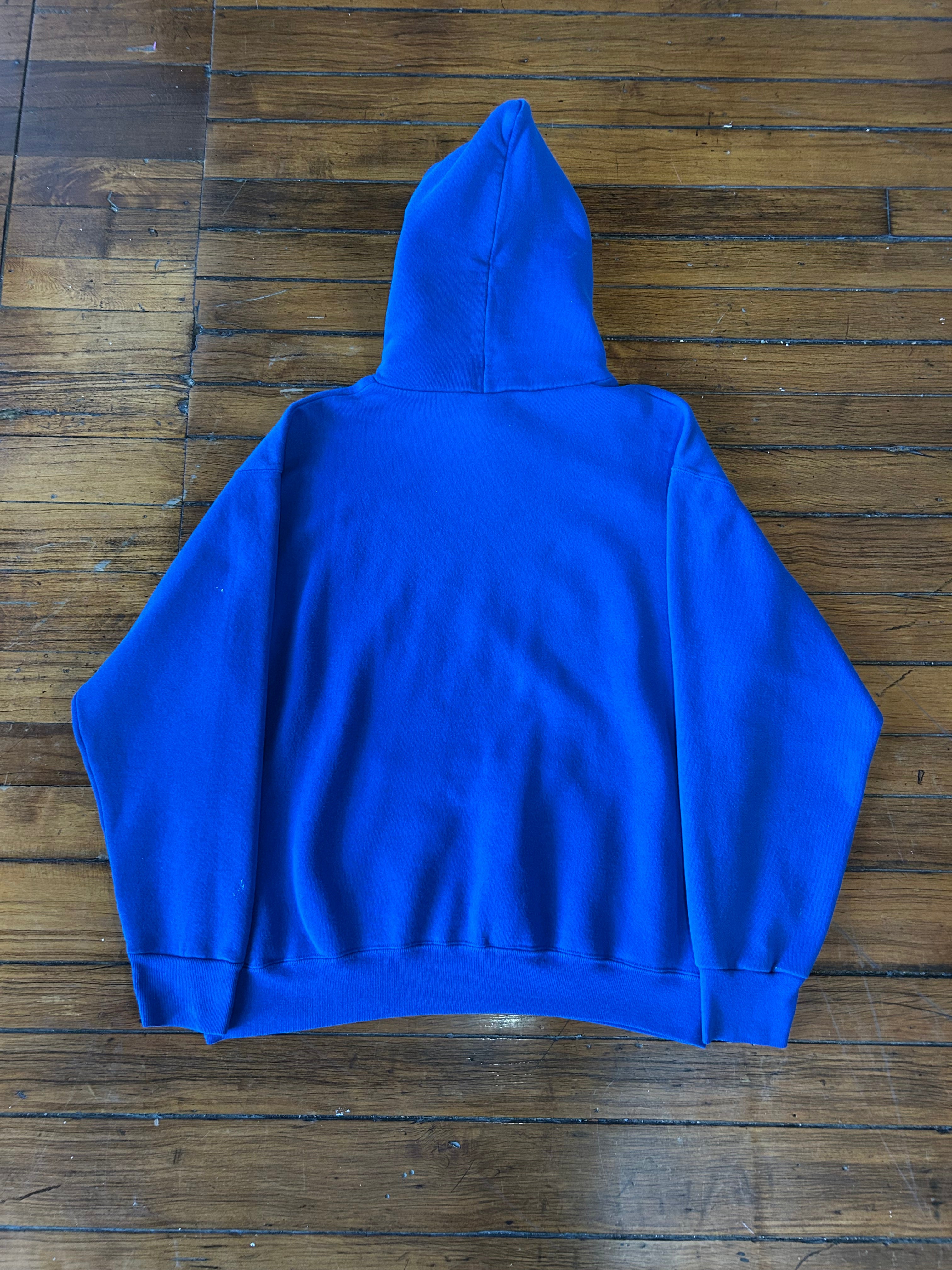 Buffalo Bills Vintage 90s Trench Pullover Hoodie