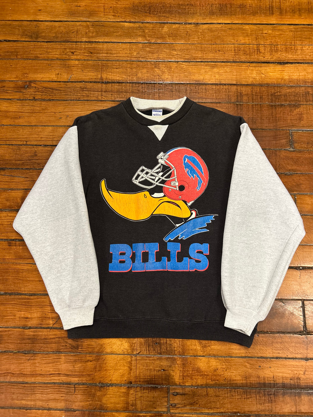 Buffalo Bills Cartoon Looney Tunes Crewneck 90s