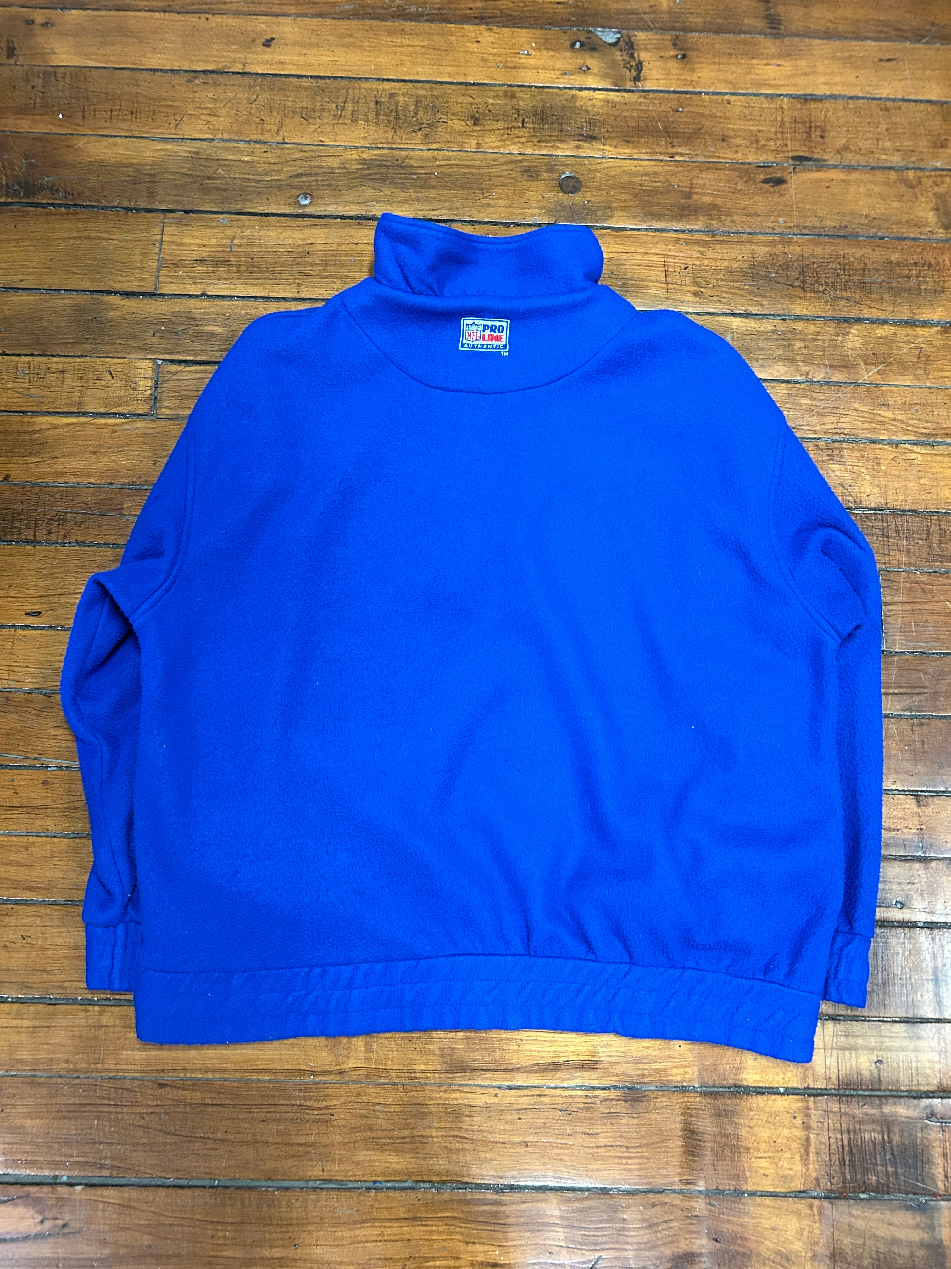 Buffalo Bills Pro Line Zip Up Fleece 90s