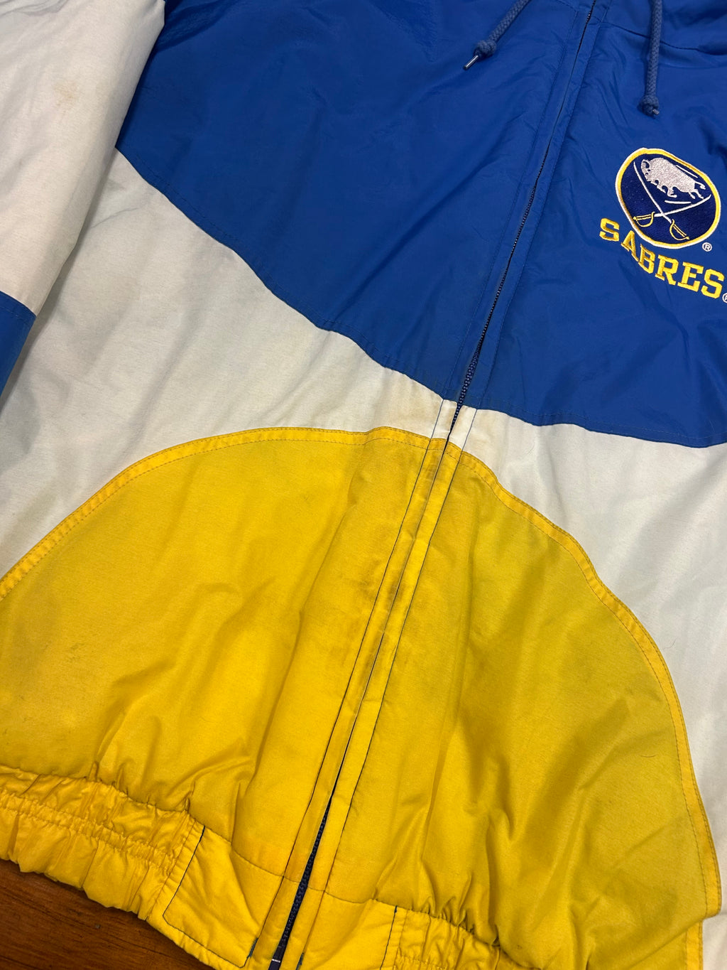 Buffalo Sabres Vintage Logo Athletic Puffer Jacket