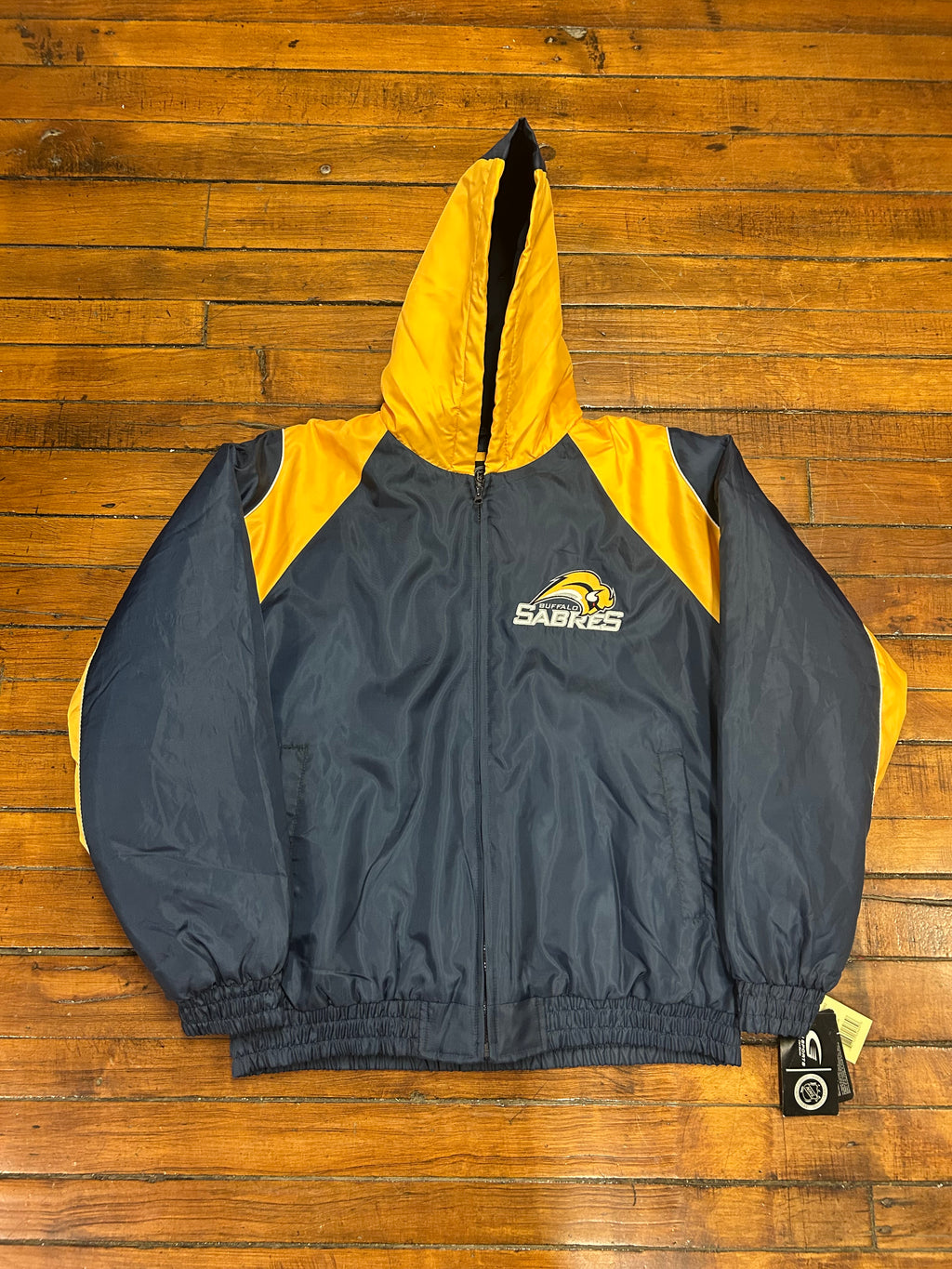 Buffalo Sabres GIII Zip-Up Puffer Jacket NWT