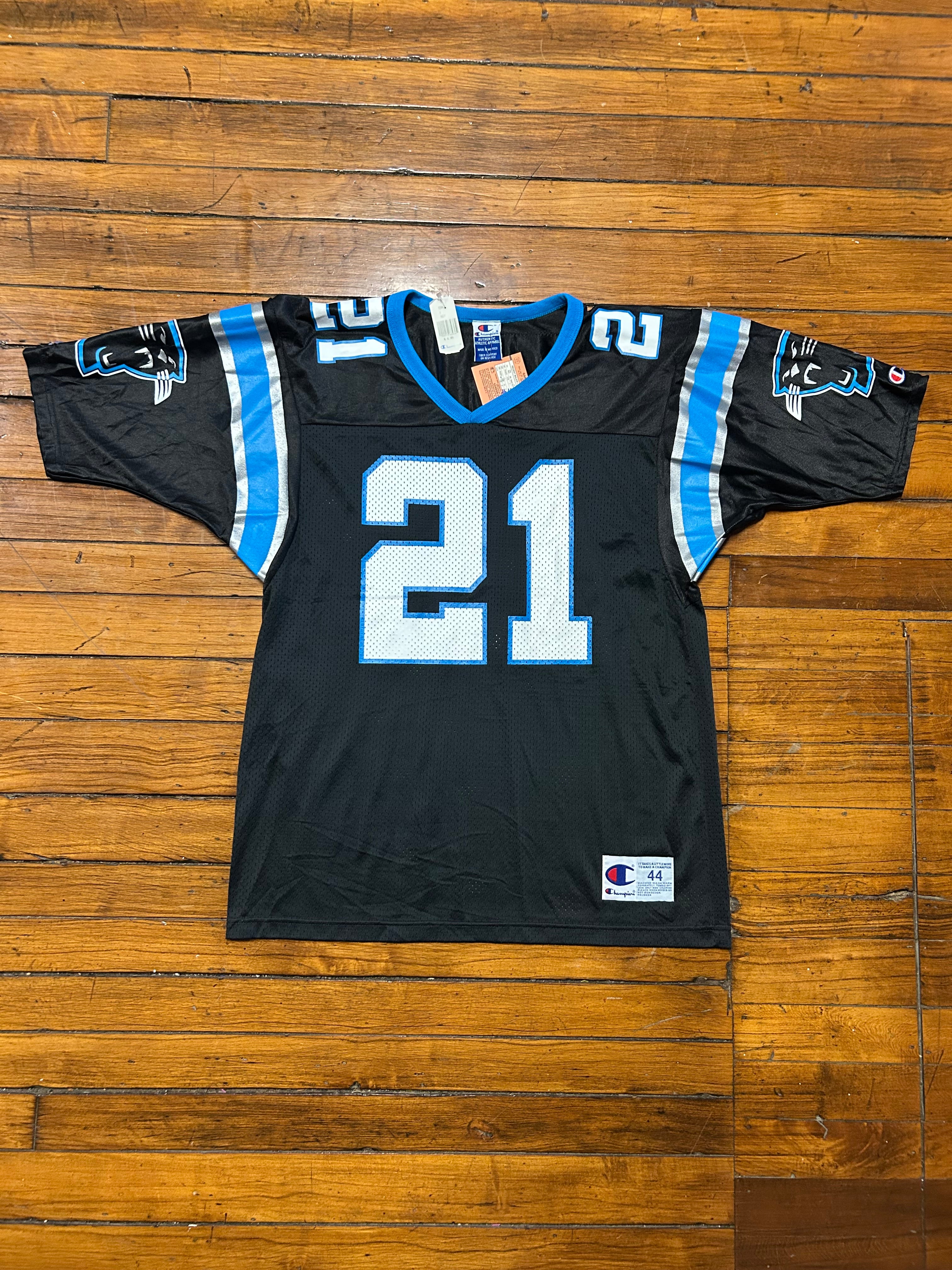Carolina Panthers Vintage Champion Tim Biakabutuka #21 Jersey
