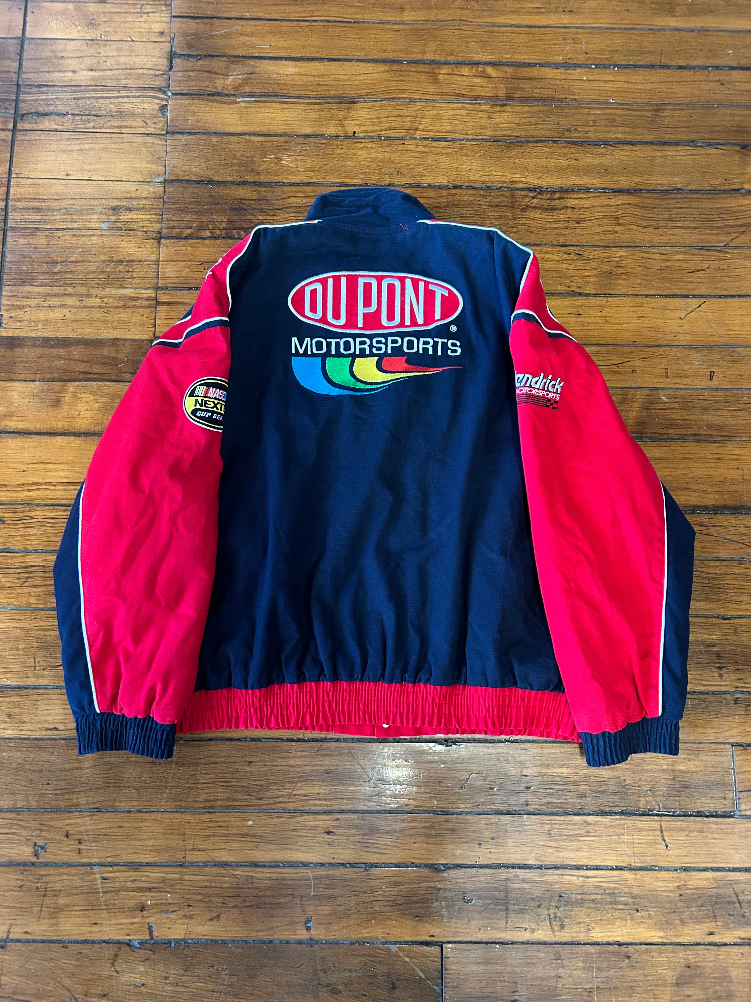 Jeff Gordon NASCAR DuPont Motorsports Vintage Racing Jacket