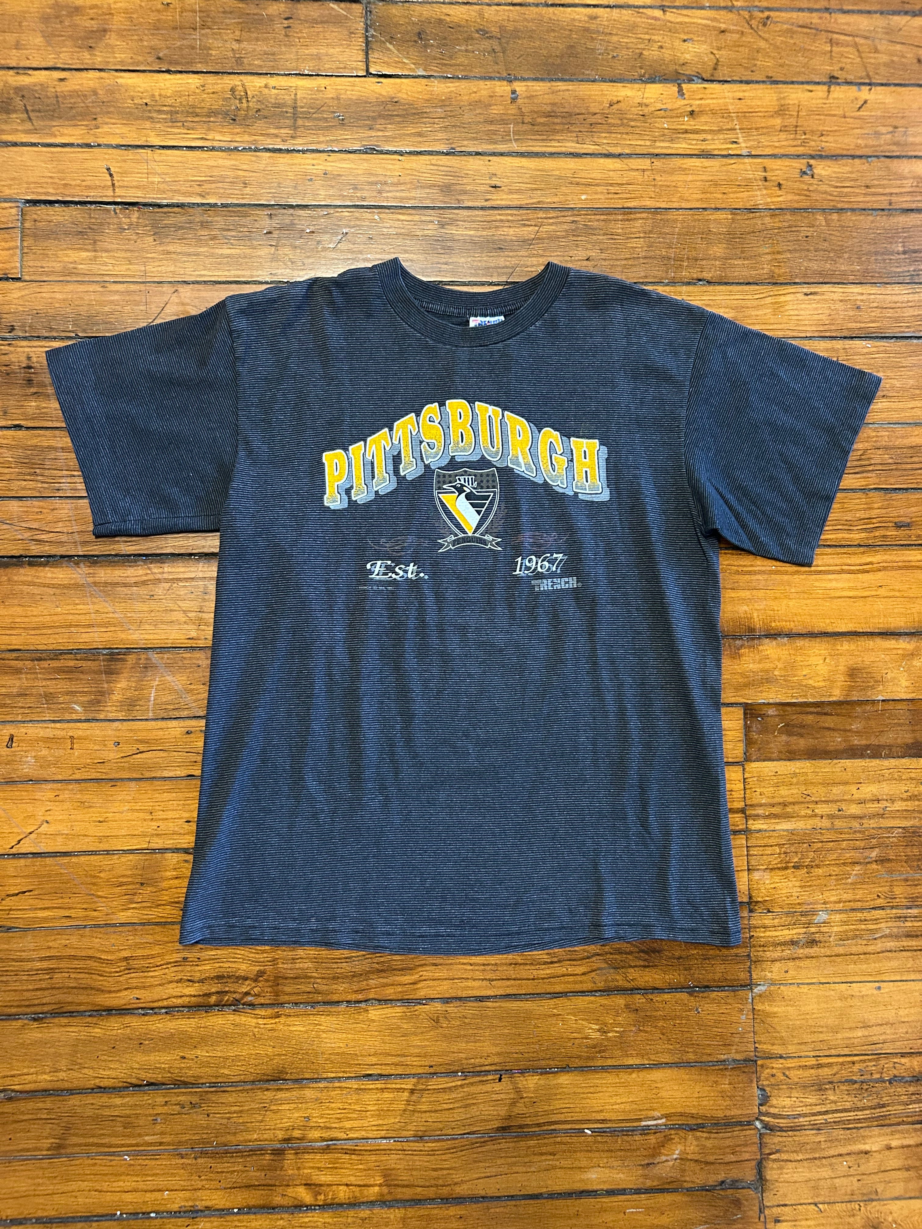 Pittsburgh Penguins Trench Vintage NHL T-Shirt