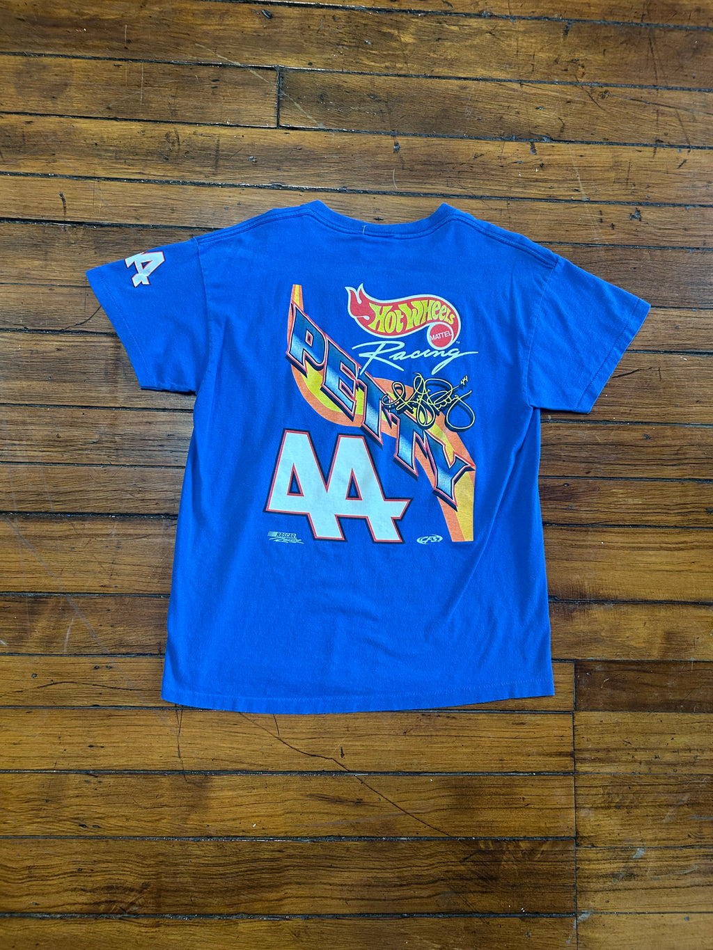 Kyle Petty Hot Wheels NASCAR #44 Mattel Racing Shirt