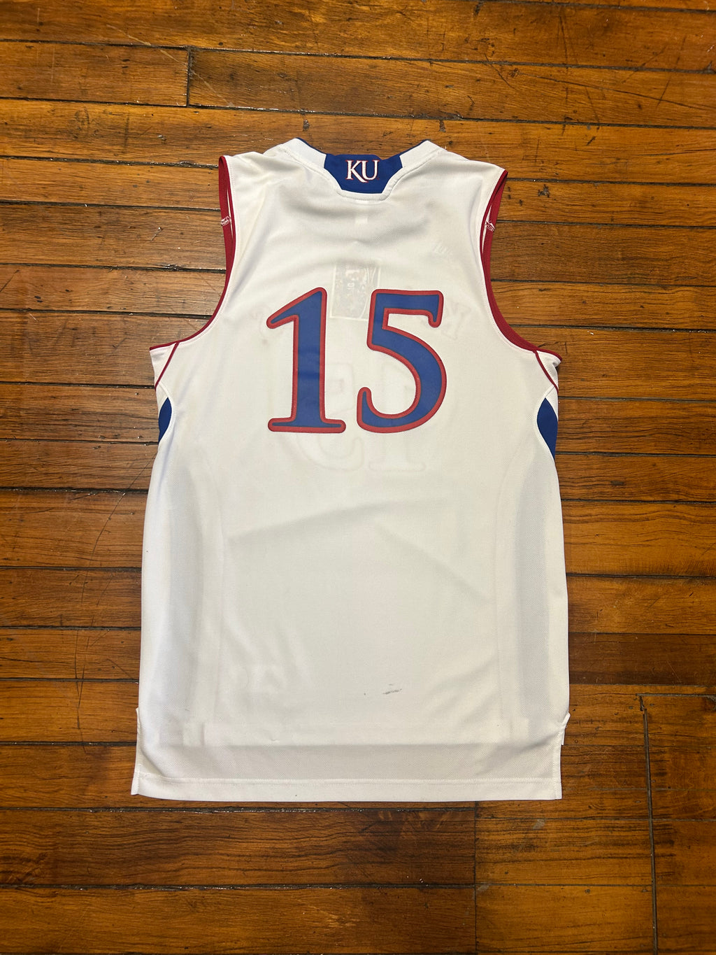 Kansas University Jayhawks Basketball #15 College Jersey adidas