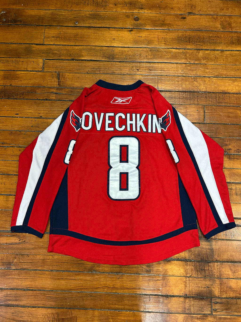 Alex Ovechkin #8 Washington Capitals Jersey