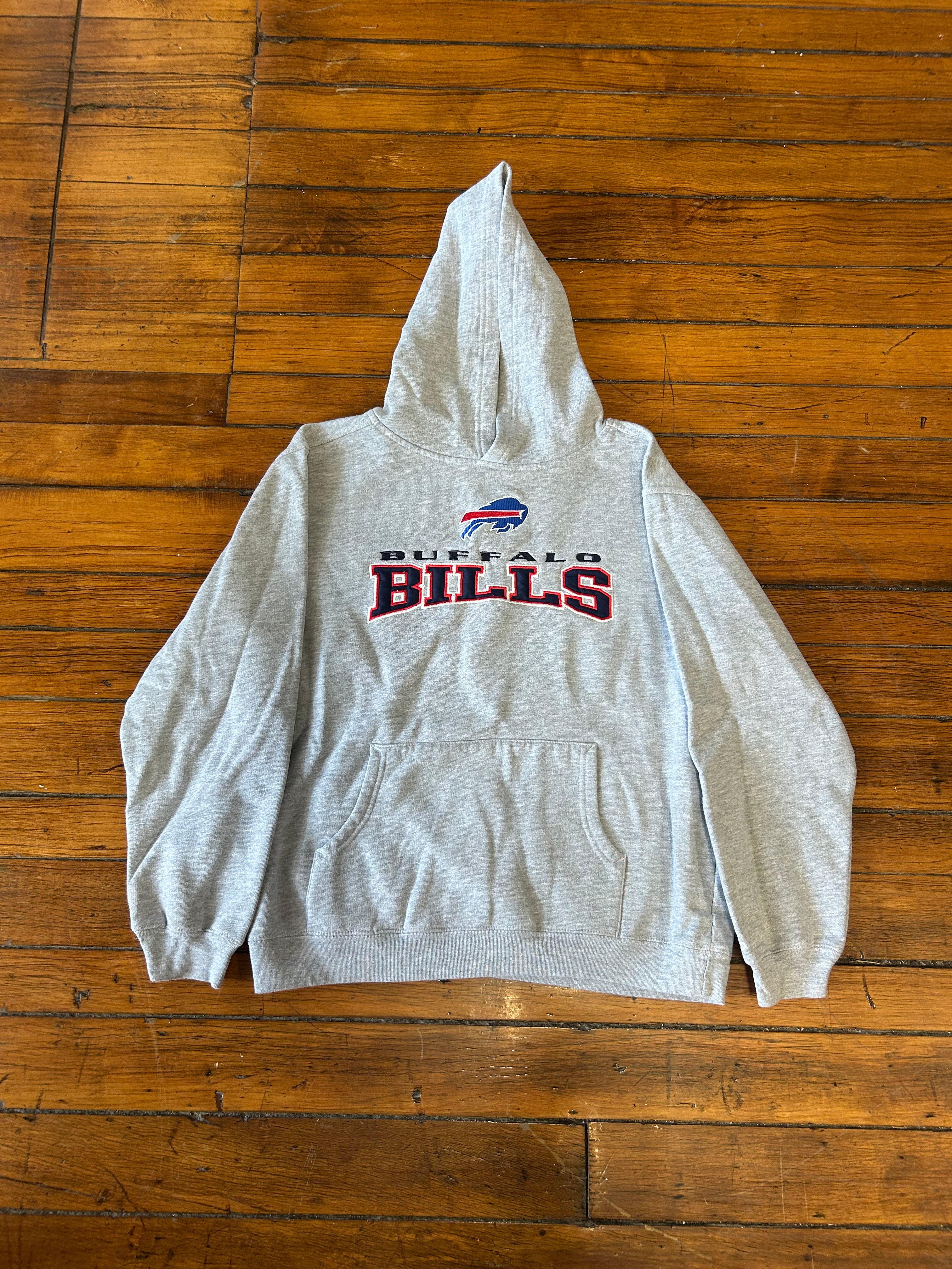 Buffalo Bills Football NFL Pullover Sweatshirt Grey Youth