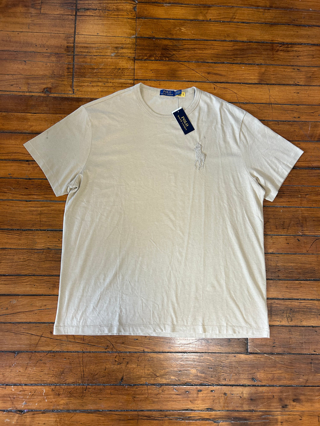 Polo Ralph Lauren “Big Pony” Tan Short Sleeve T-Shirt