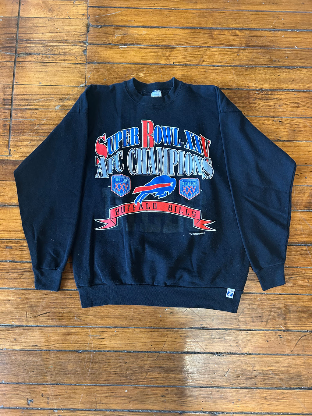 Buffalo Bills Vintage 90s Logo 7 Crewneck