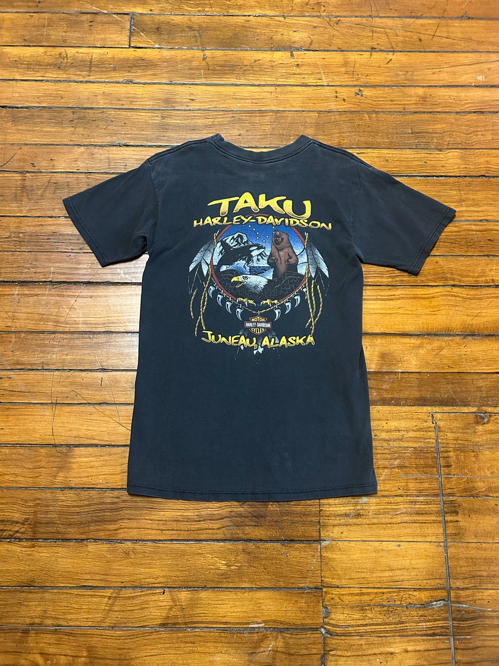 Harley Davidson Motorcycles “Taku Alaska” Vintage T-Shirt