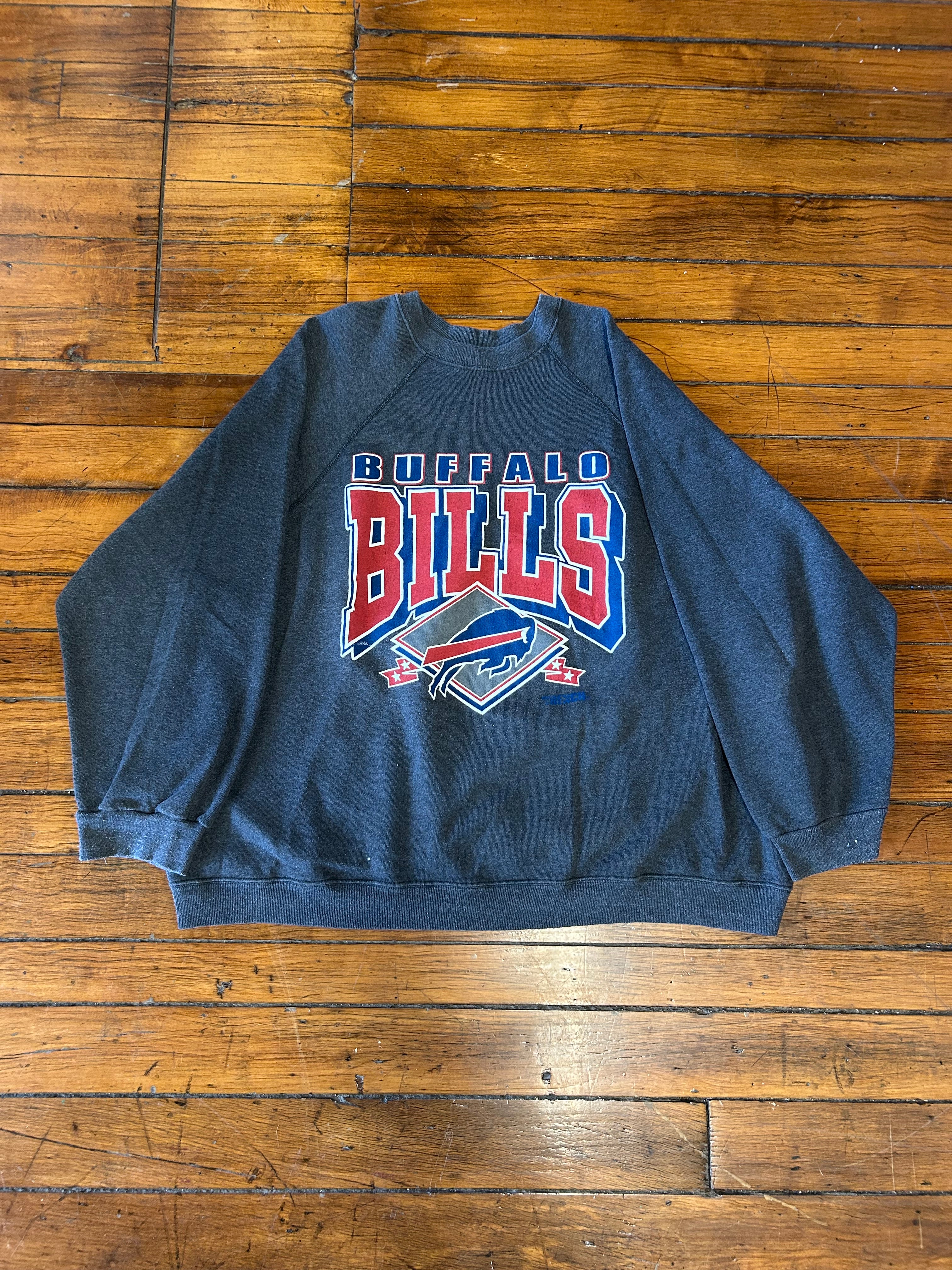 Buffalo Bills Tultex Vintage Pullover Crewneck 90s