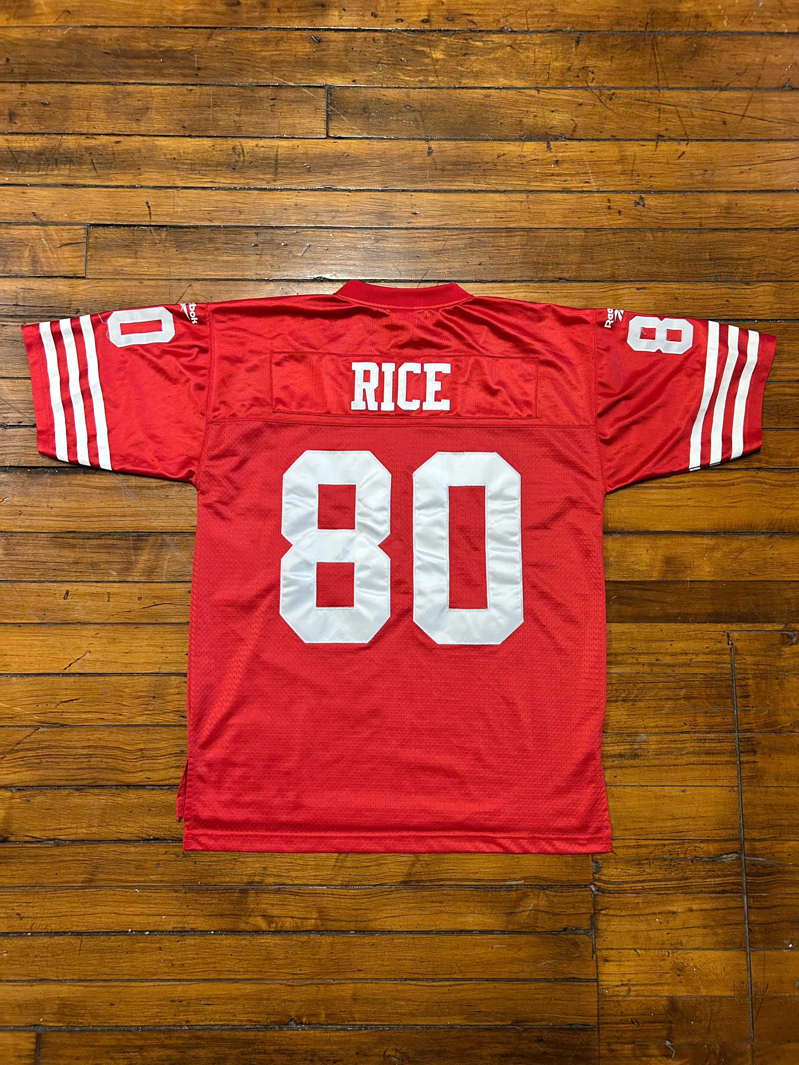 San Francisco 49ers Jerry Rice #80 Throwback Jersey Red