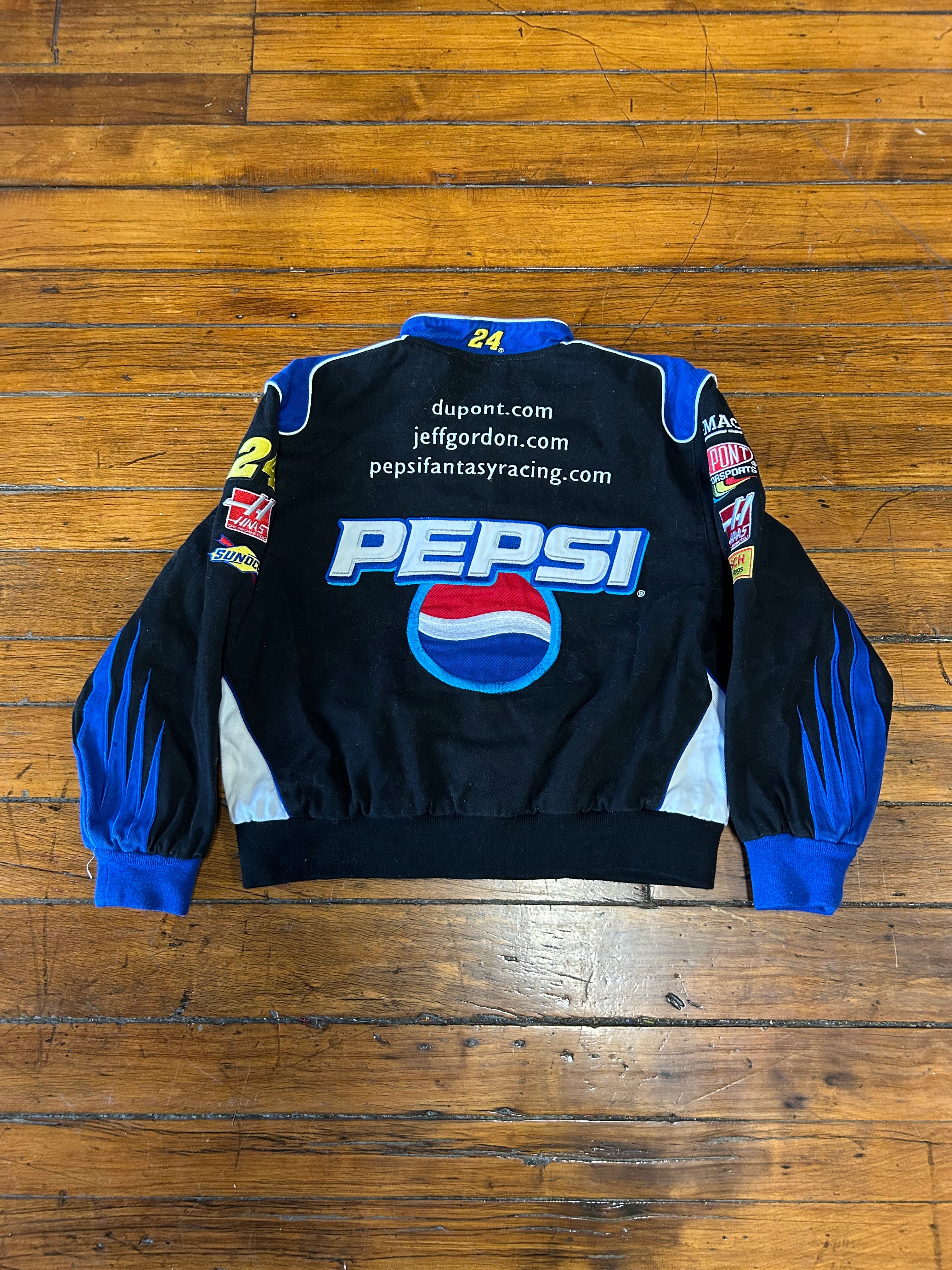 Jeff Gordon Pepsi NASCAR Racing Jacket Jeff Hamilton Designs