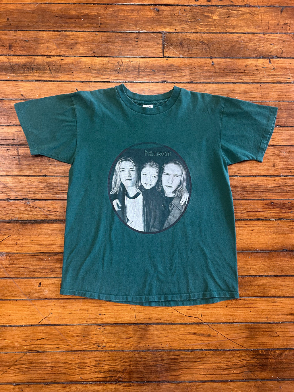 Vintage Hanson Band Concert T-Shirt Anvil