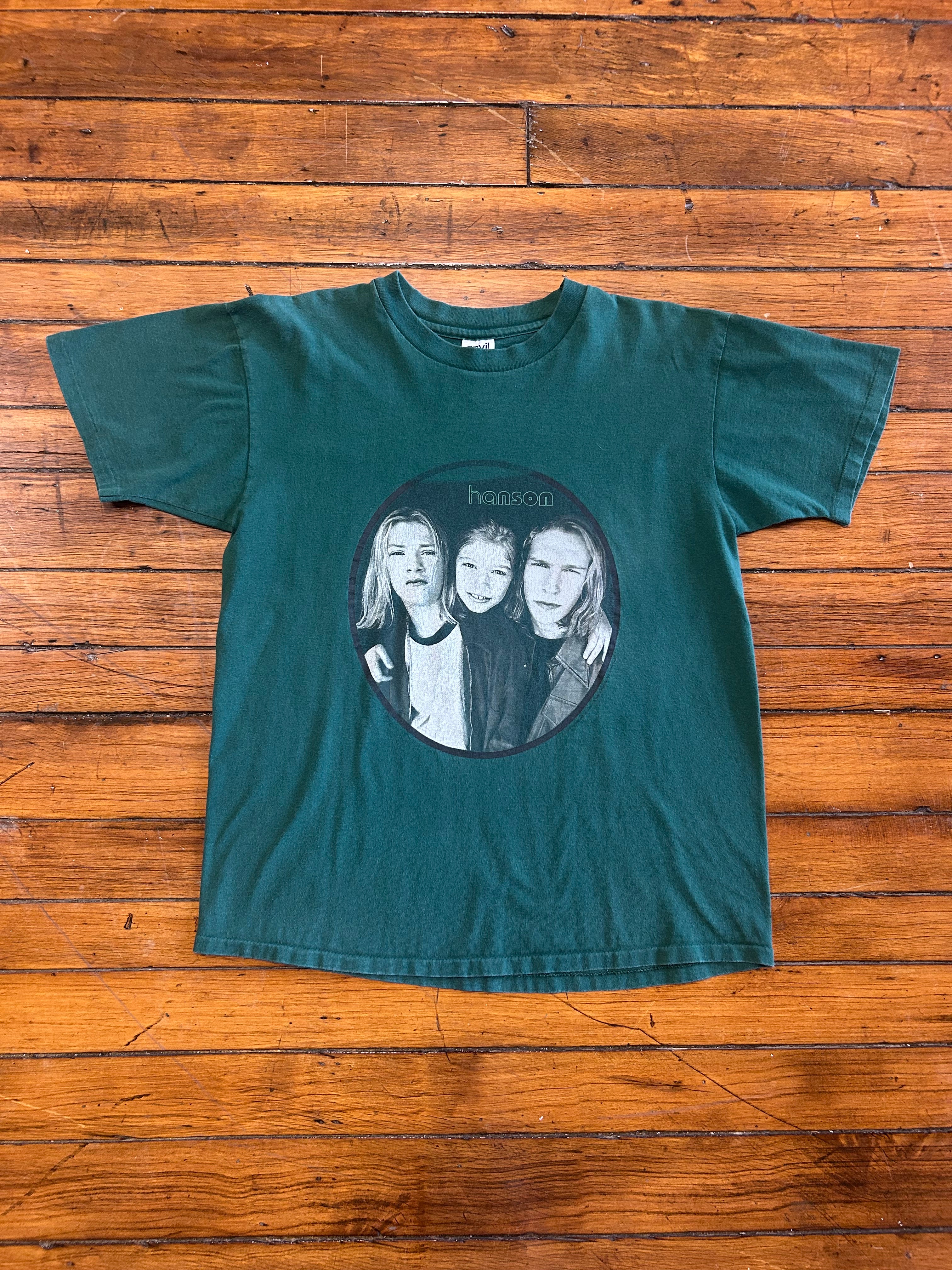Vintage Hanson Band Concert T-Shirt Anvil
