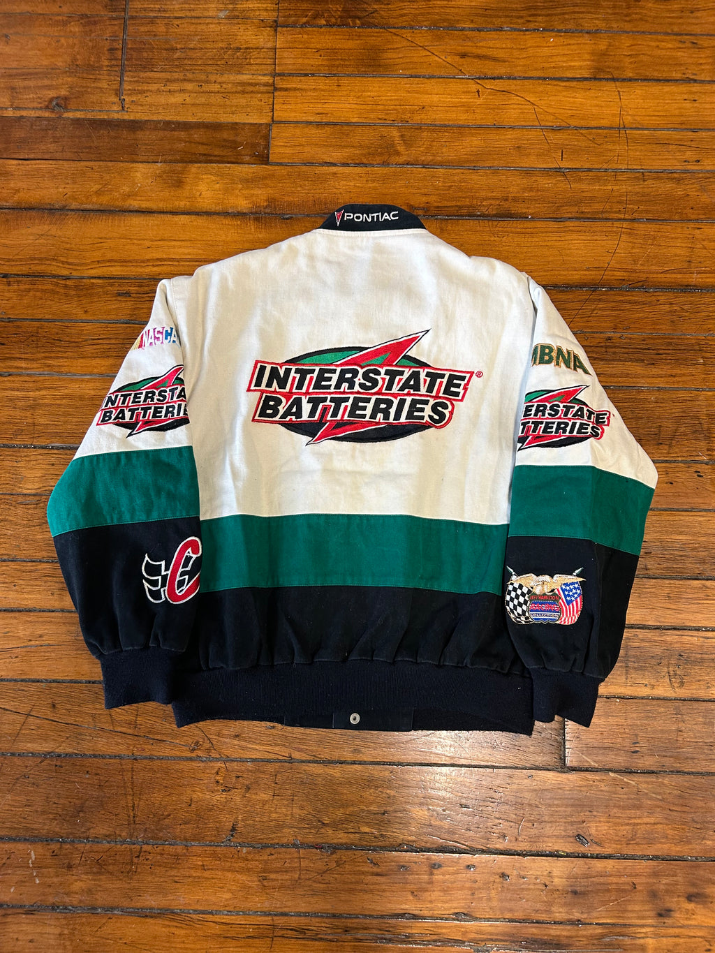 Interstate Batteries NASCAR Racing Jacket Bobby LaBonte #18