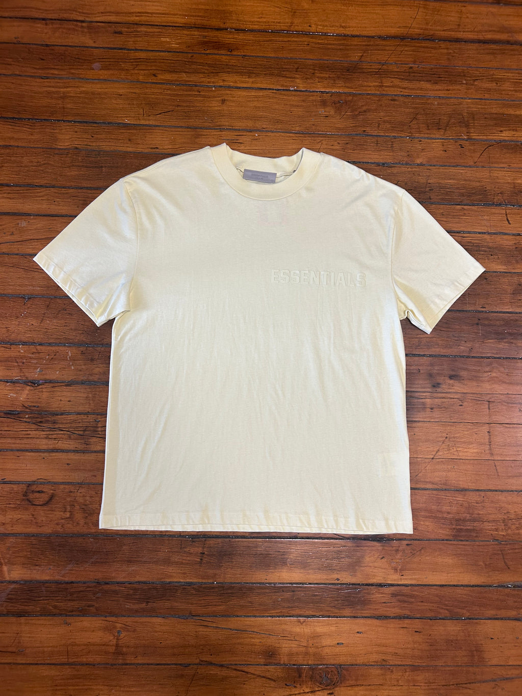 Essentials Fear Of God Yellow Short Sleeve Shirt