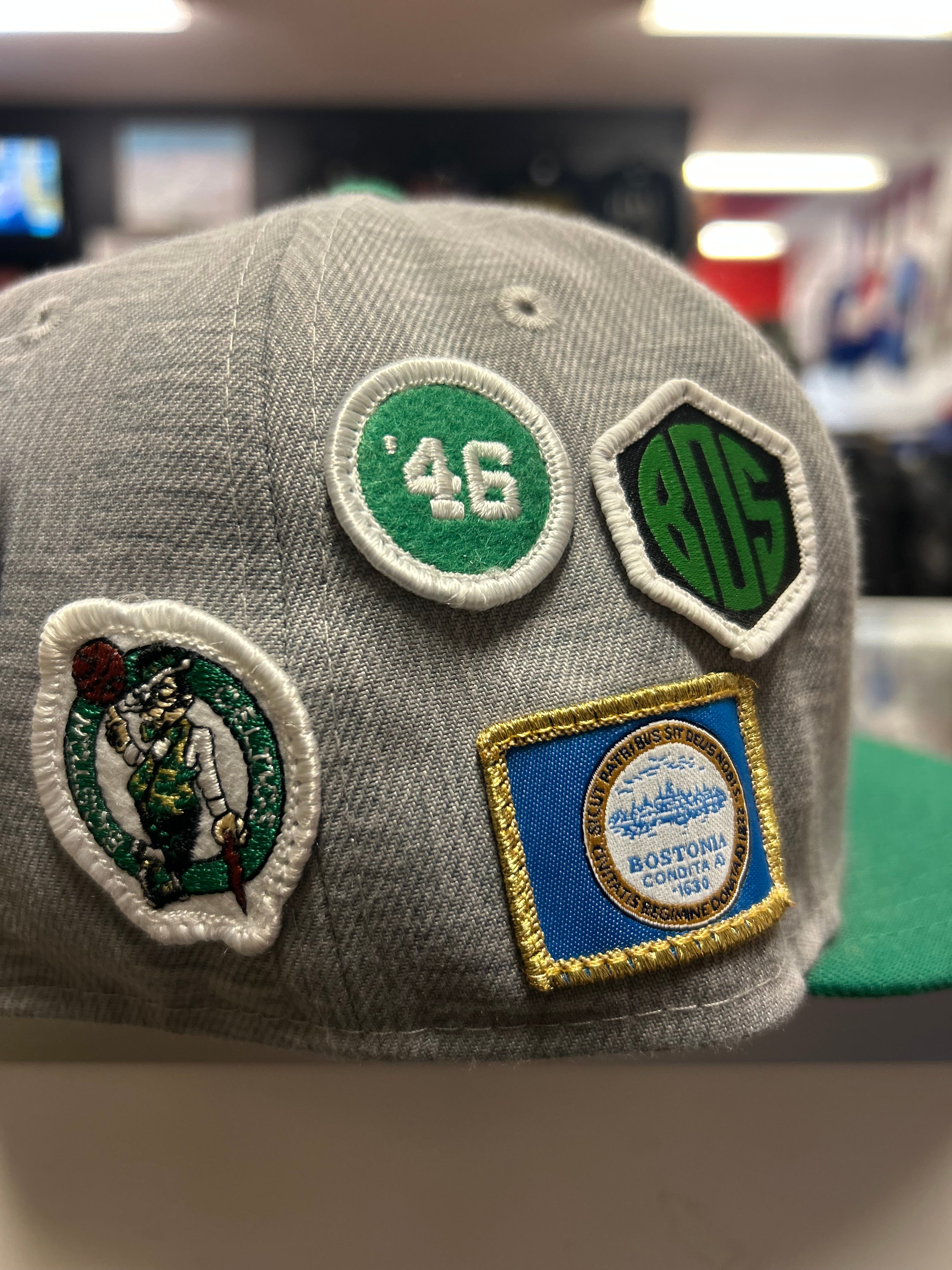 Boston Celtics NBA Clover SnapBack *With Pin*