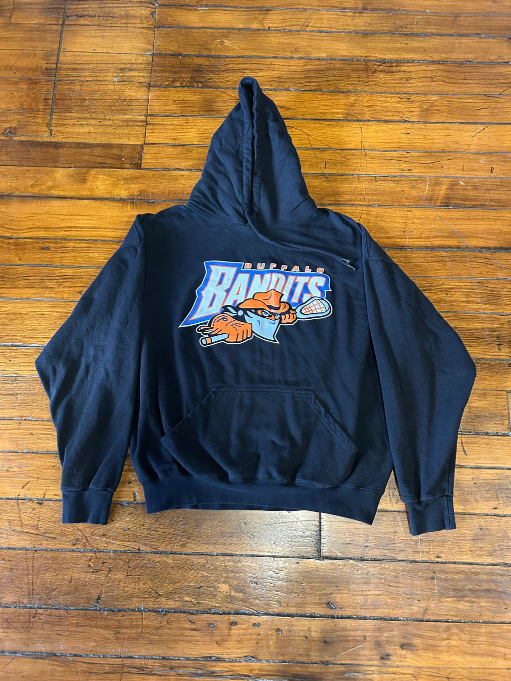 Buffalo Bandits Lacrosse Pullover Sweatshirt Black Adult