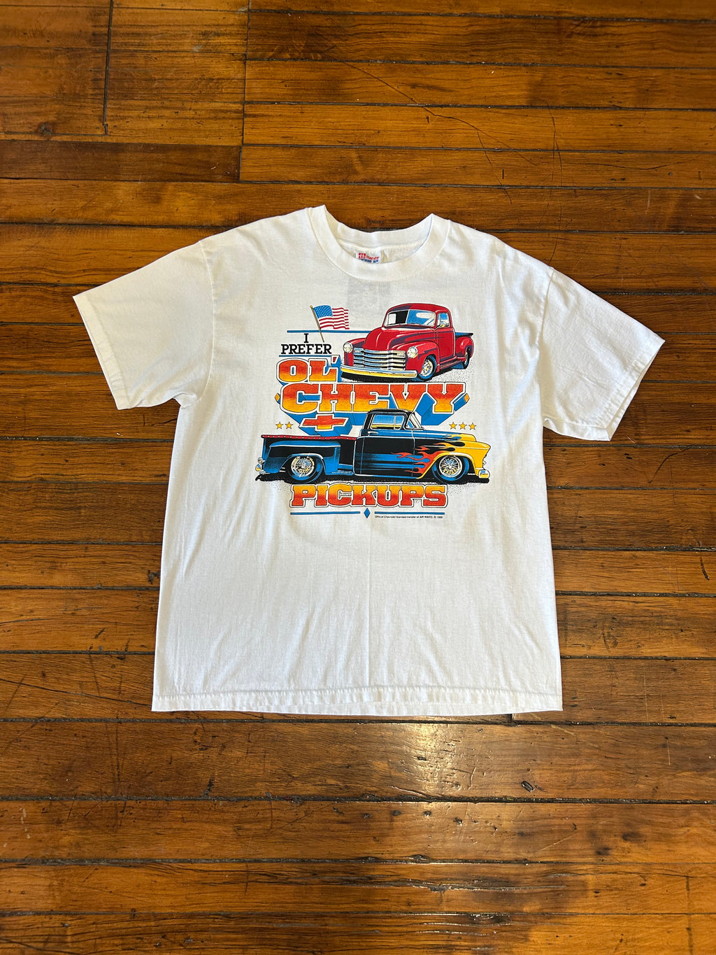 Vintage 90s Chevy Truck Graphic T-Shirt Adult