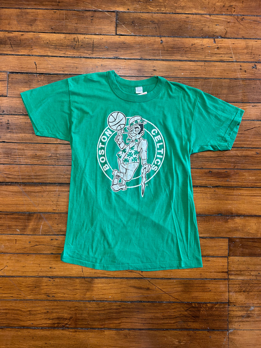 Boston Celtics Vintage Single Stitch NBA T-Shirt