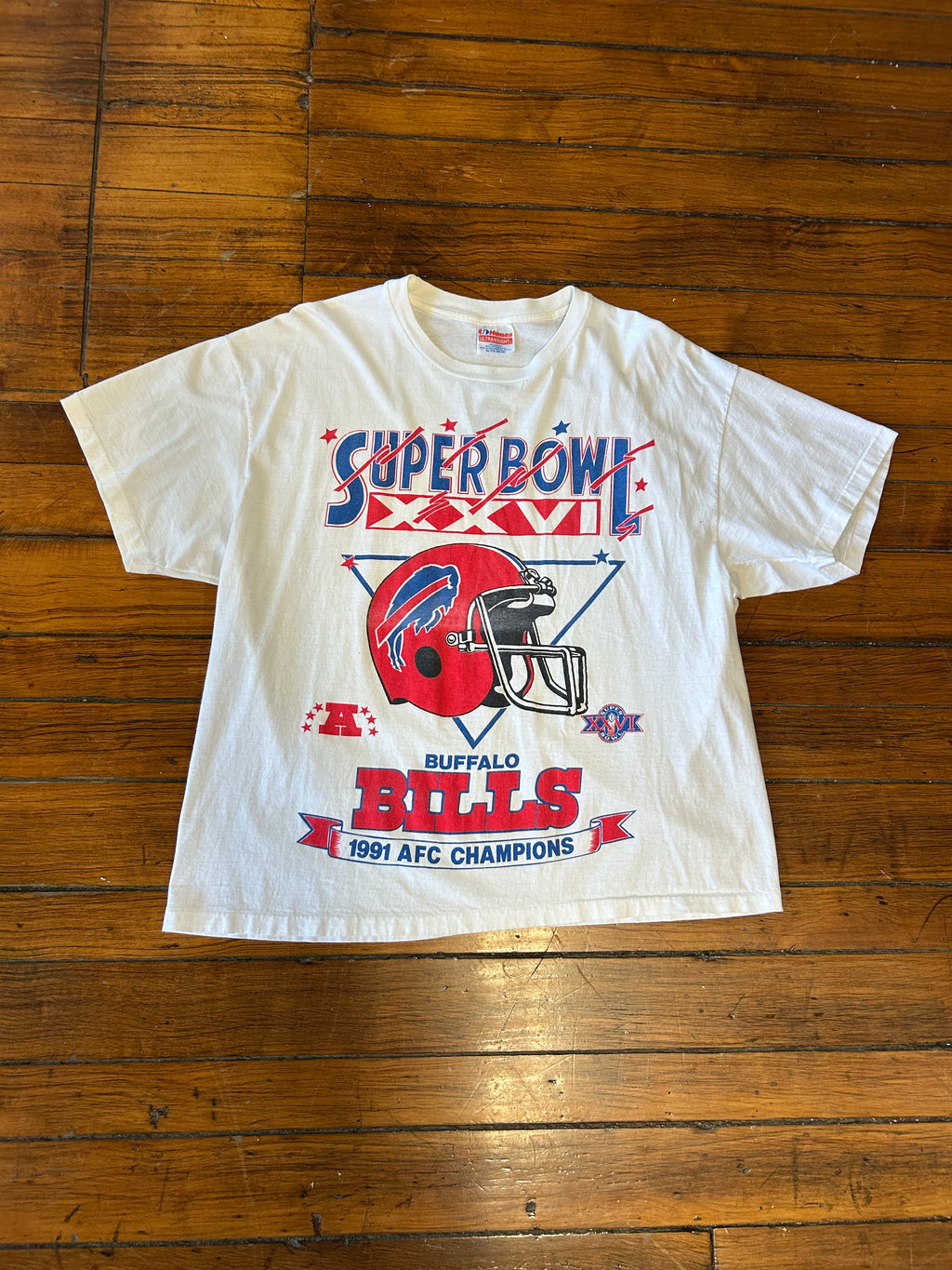 Buffalo Bills Vintage Super Bowl XXVI T-Shirt 90s