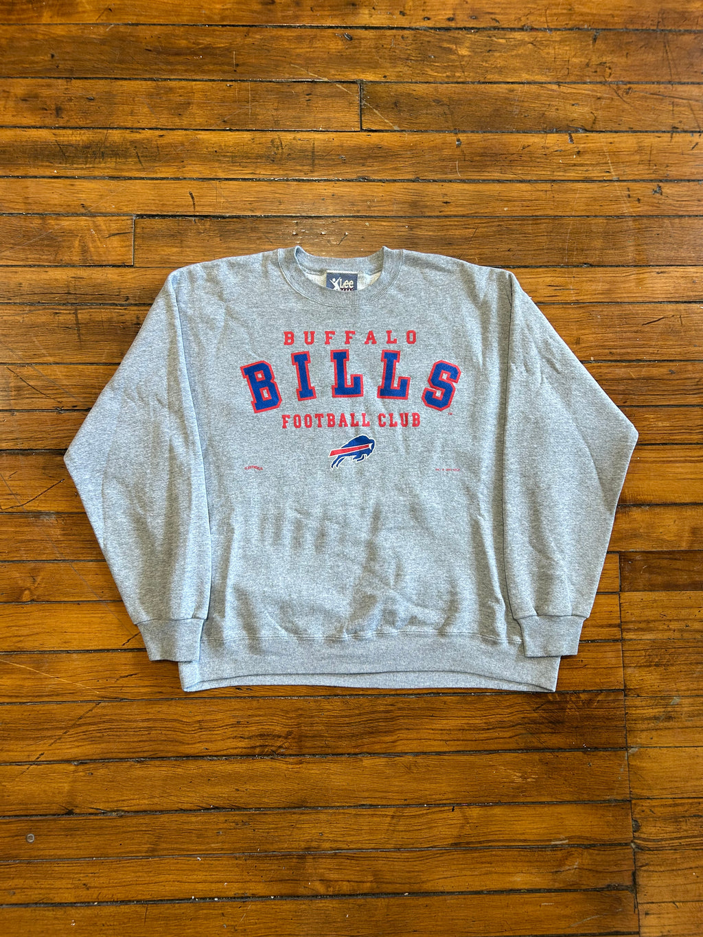 Buffalo Bills Football Club Vintage Lee Sport Crewneck