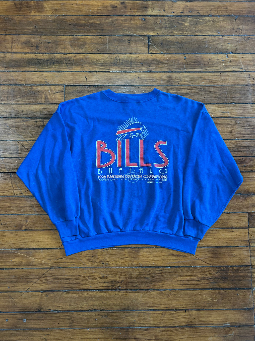 Buffalo Bills Vintage Division Champions Crewneck 90s