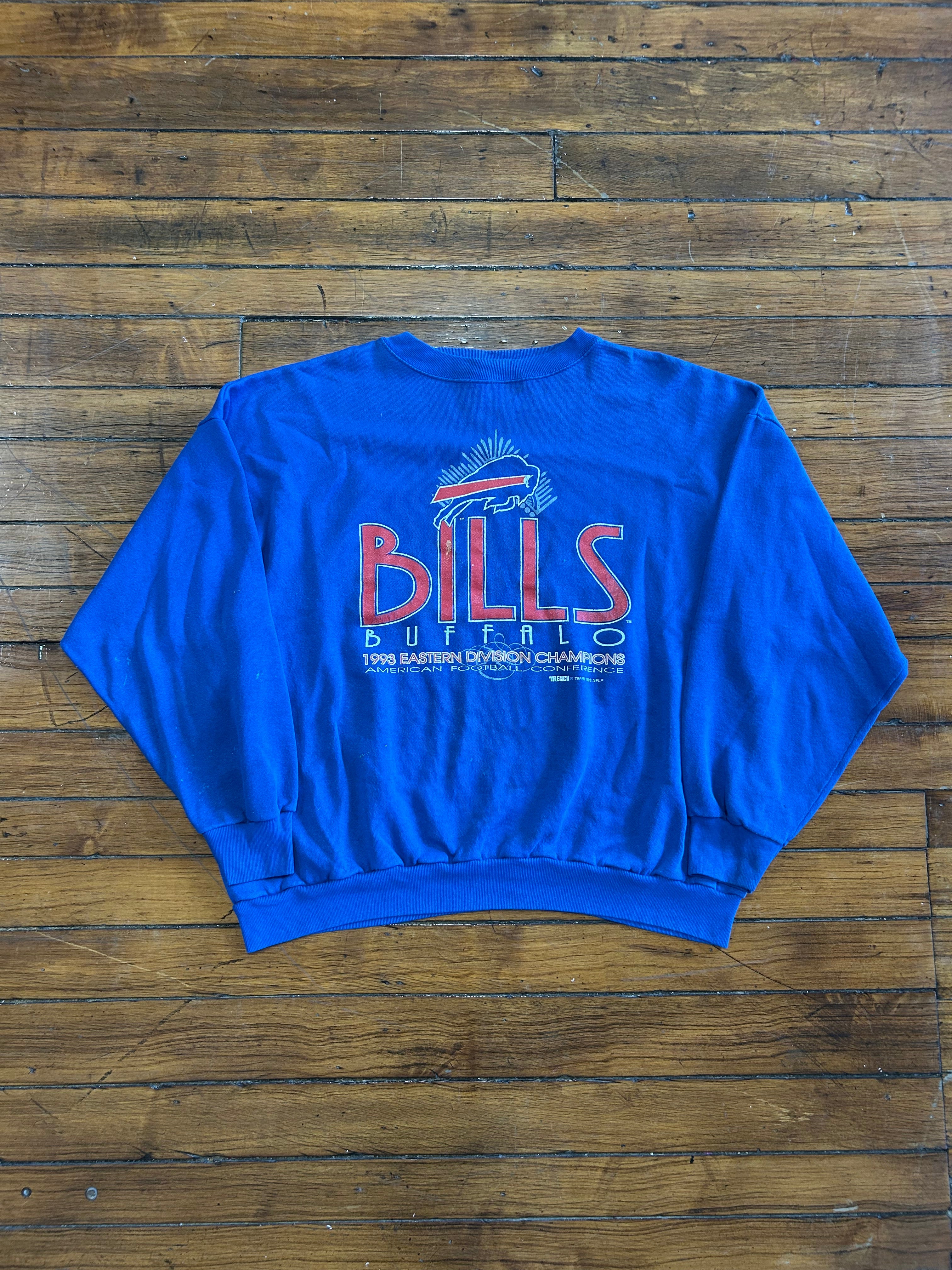 Buffalo Bills Vintage Division Champions Crewneck 90s