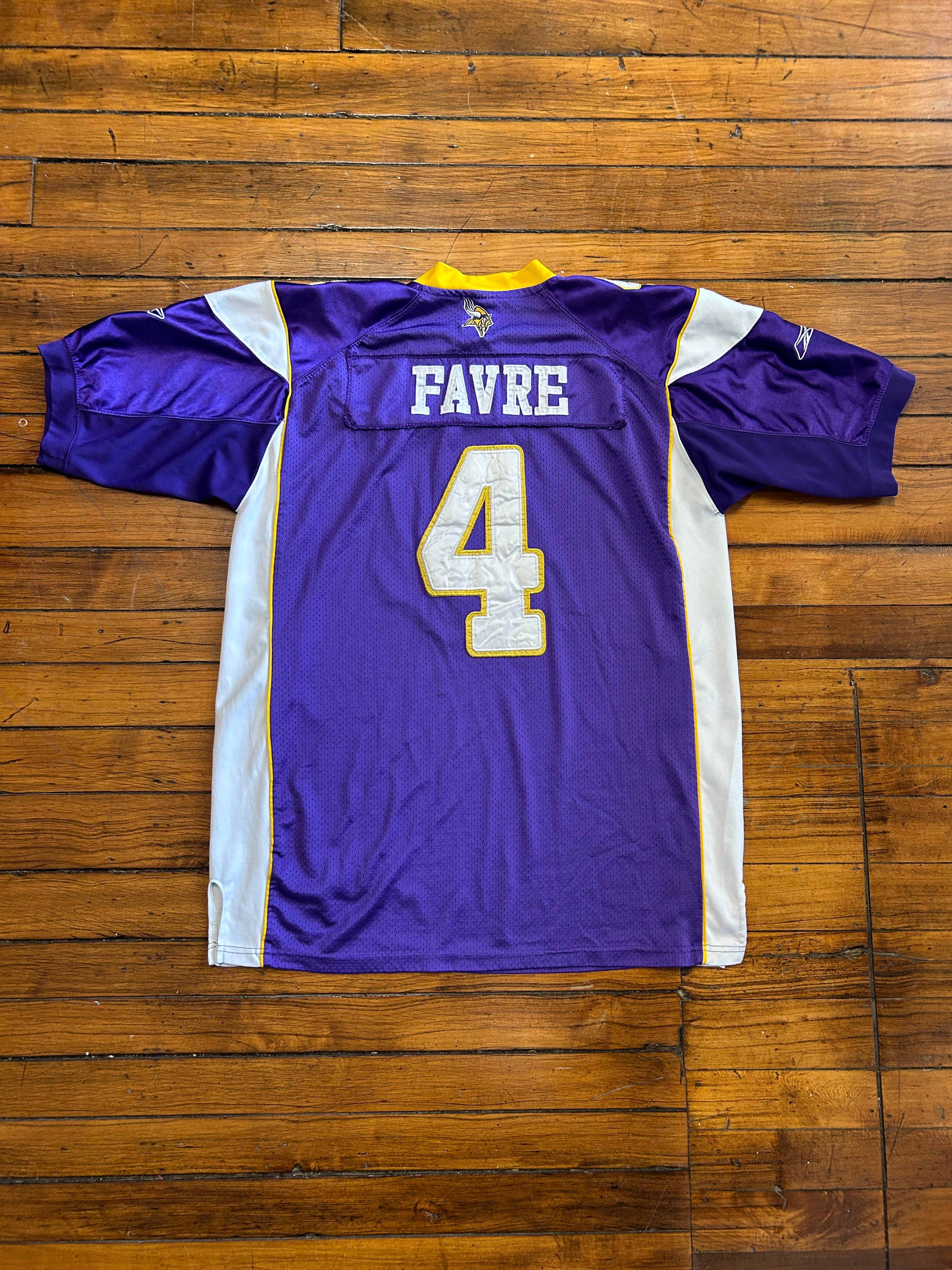 Brett Farve Minnesota Vikings #4 Reebok Jersey Adult
