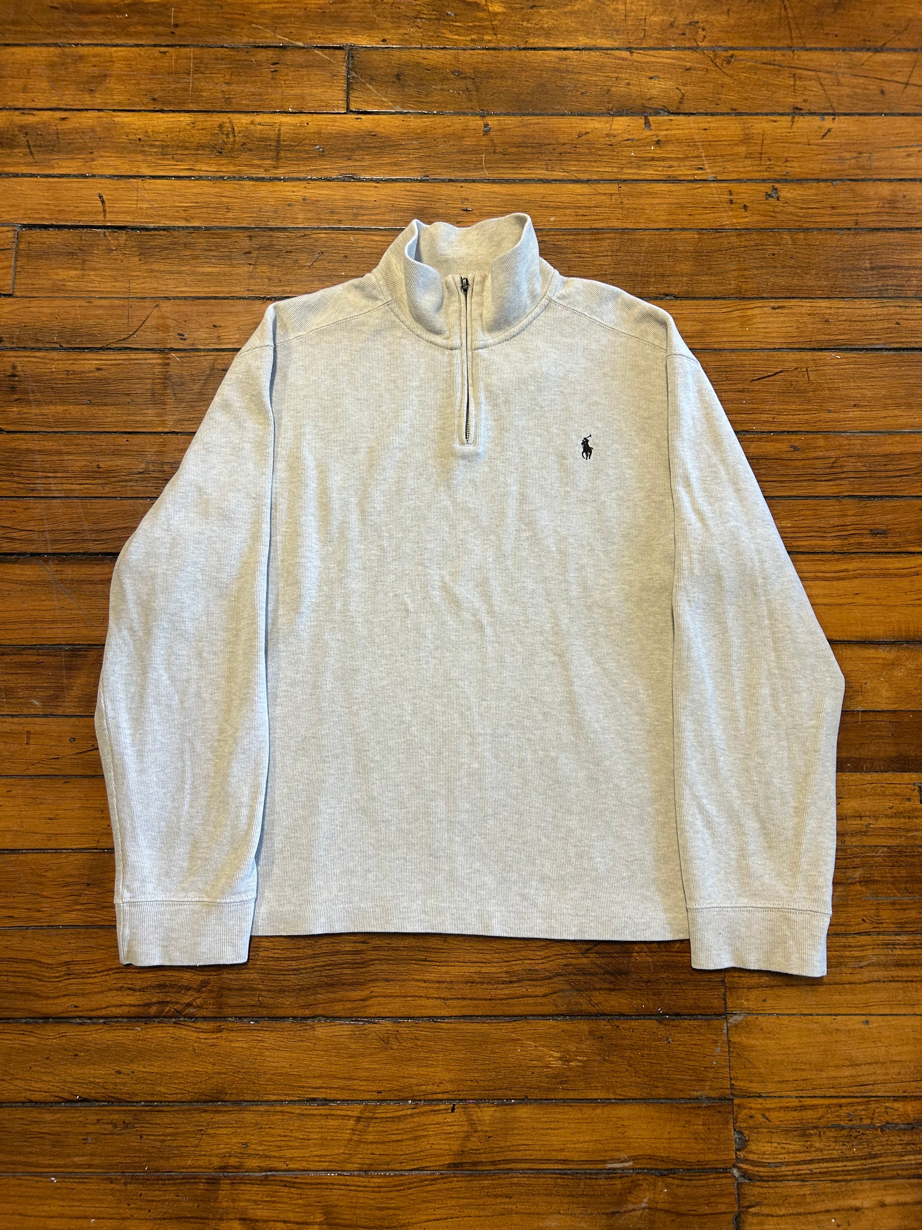 Polo Ralph Lauren Off White Quarter Zip Up
