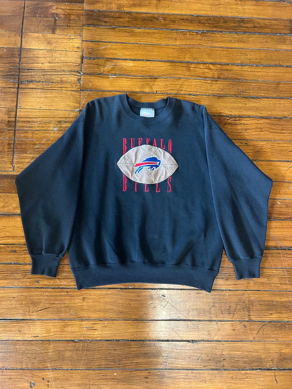 Buffalo Bills Hanes NFL Vintage Crewneck 90s