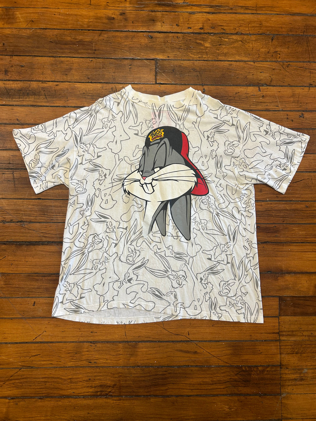 Bugs Bunny Vintage 90s All Over Print T-Shirt