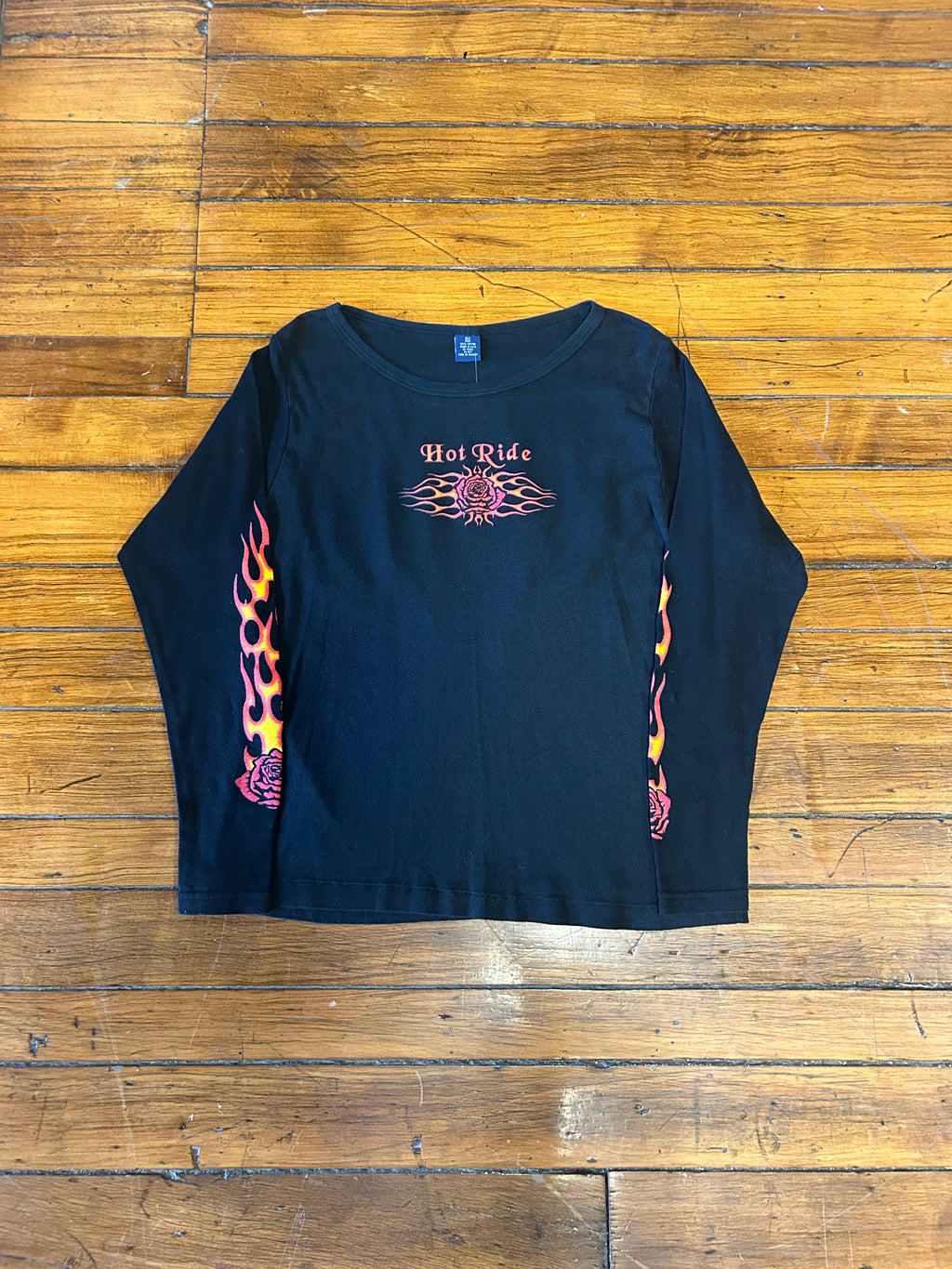 Women’s Harley Motorcycles “Hot Ride” Flame Longsleeve Massachusetts