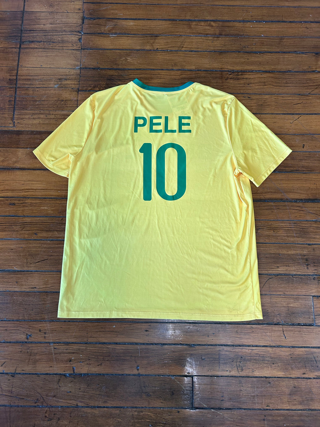 Brasil Men’s Pele #10 Geo Print Jersey Men’s