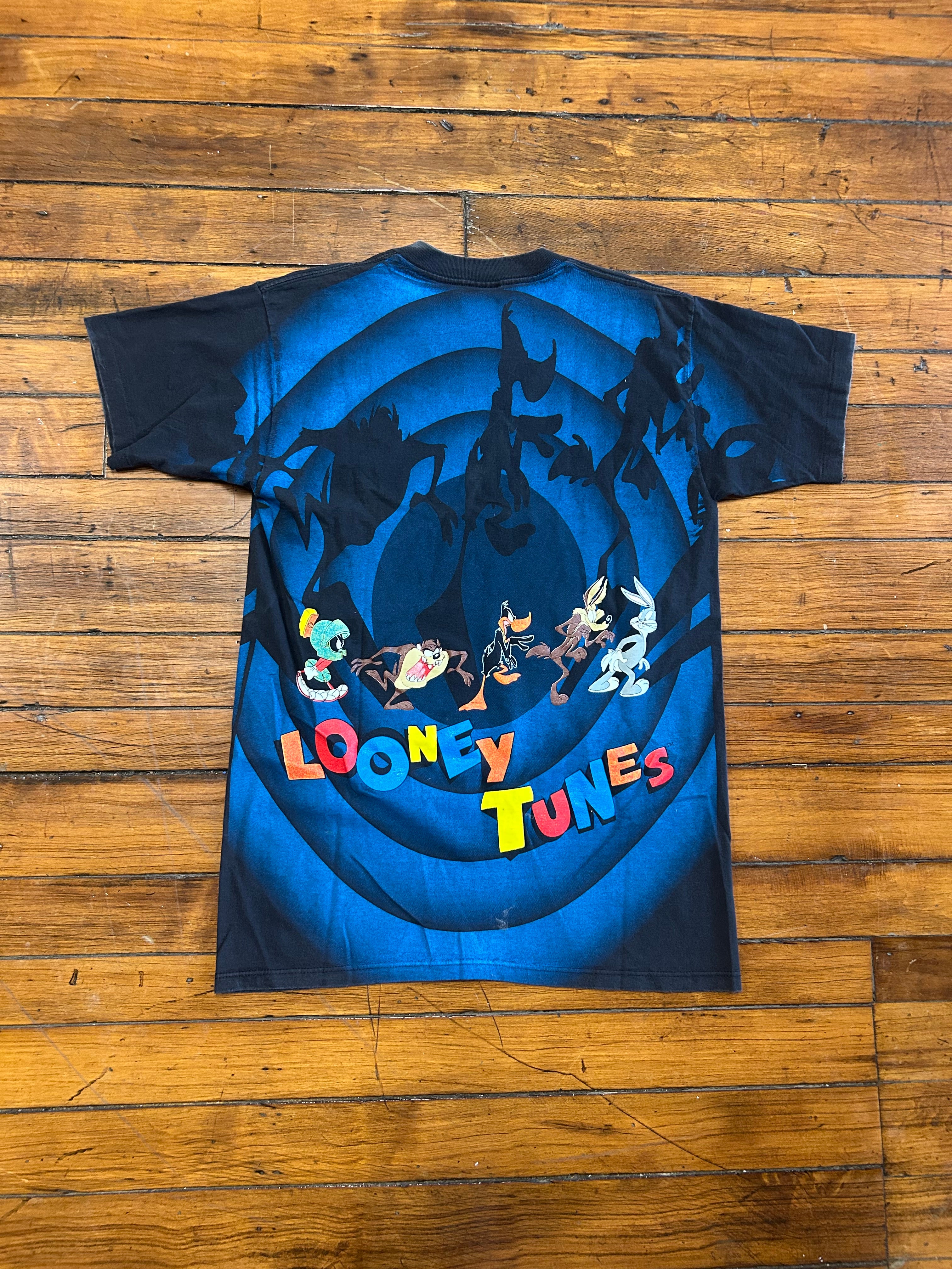 Vintage Looney Tunes All Over Print “Target” Shadow T-Shirt