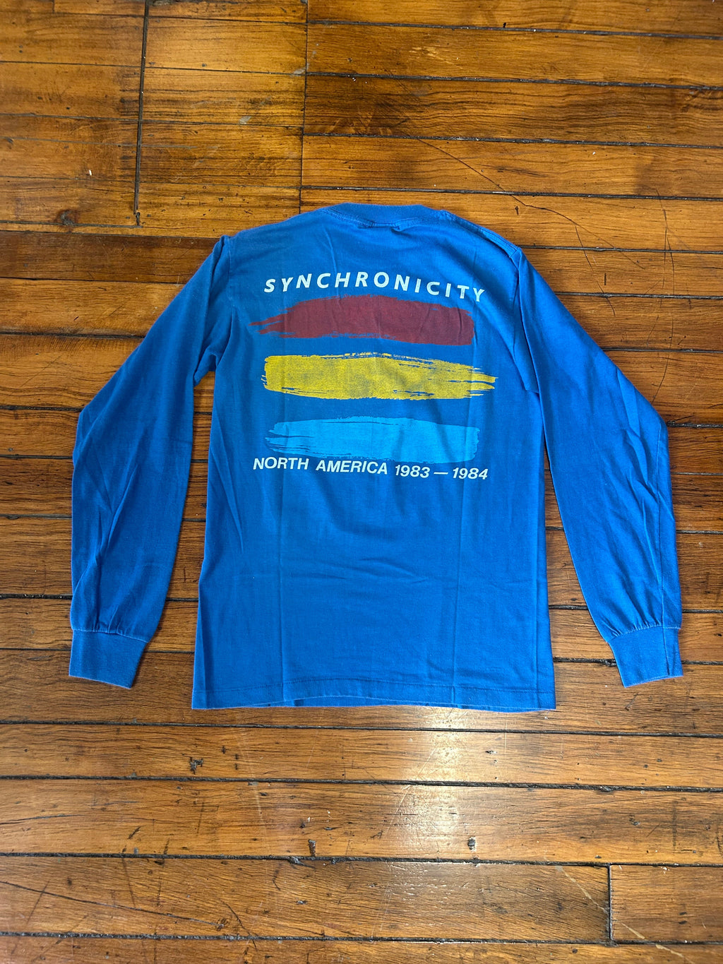 The Police 1983 Synchronicity Tour Longsleeve Band Shirt