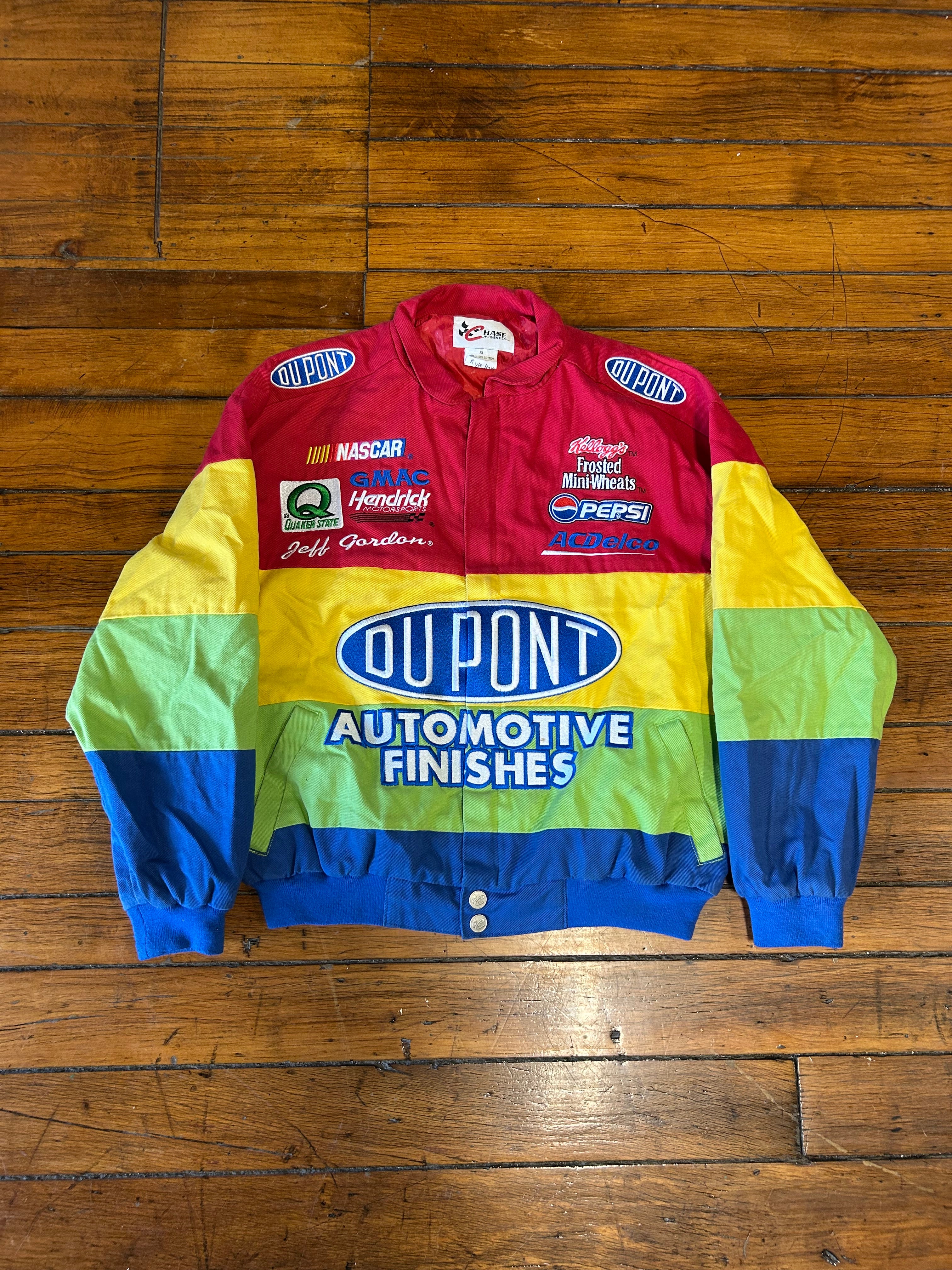 Jeff Gordon DuPont Motorsports NASCAR Racing Jacket