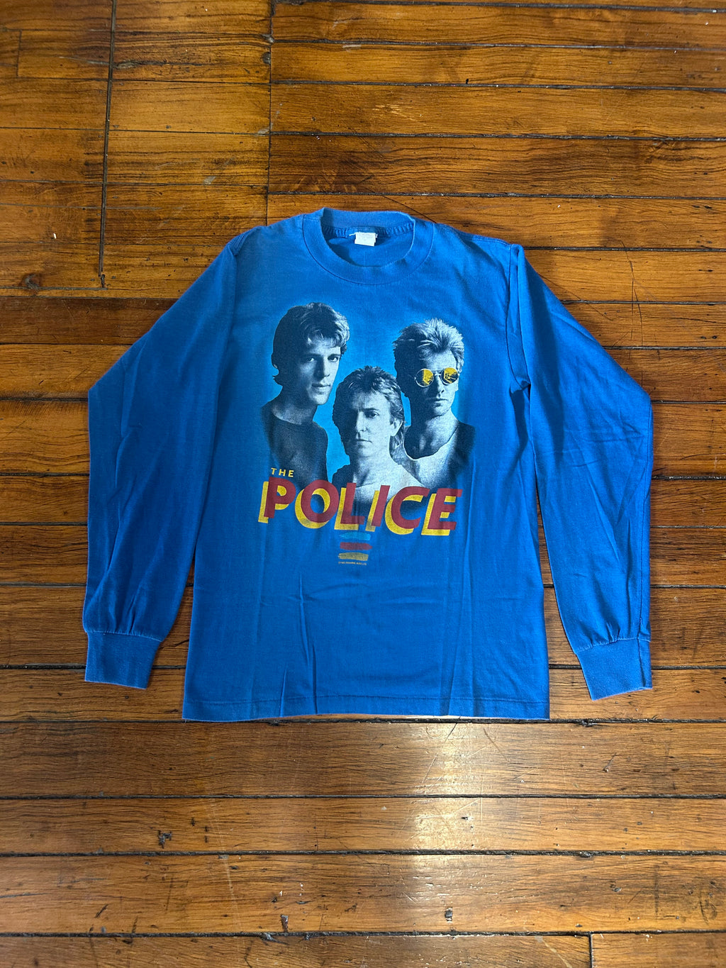 The Police 1983 Synchronicity Tour Longsleeve Band Shirt