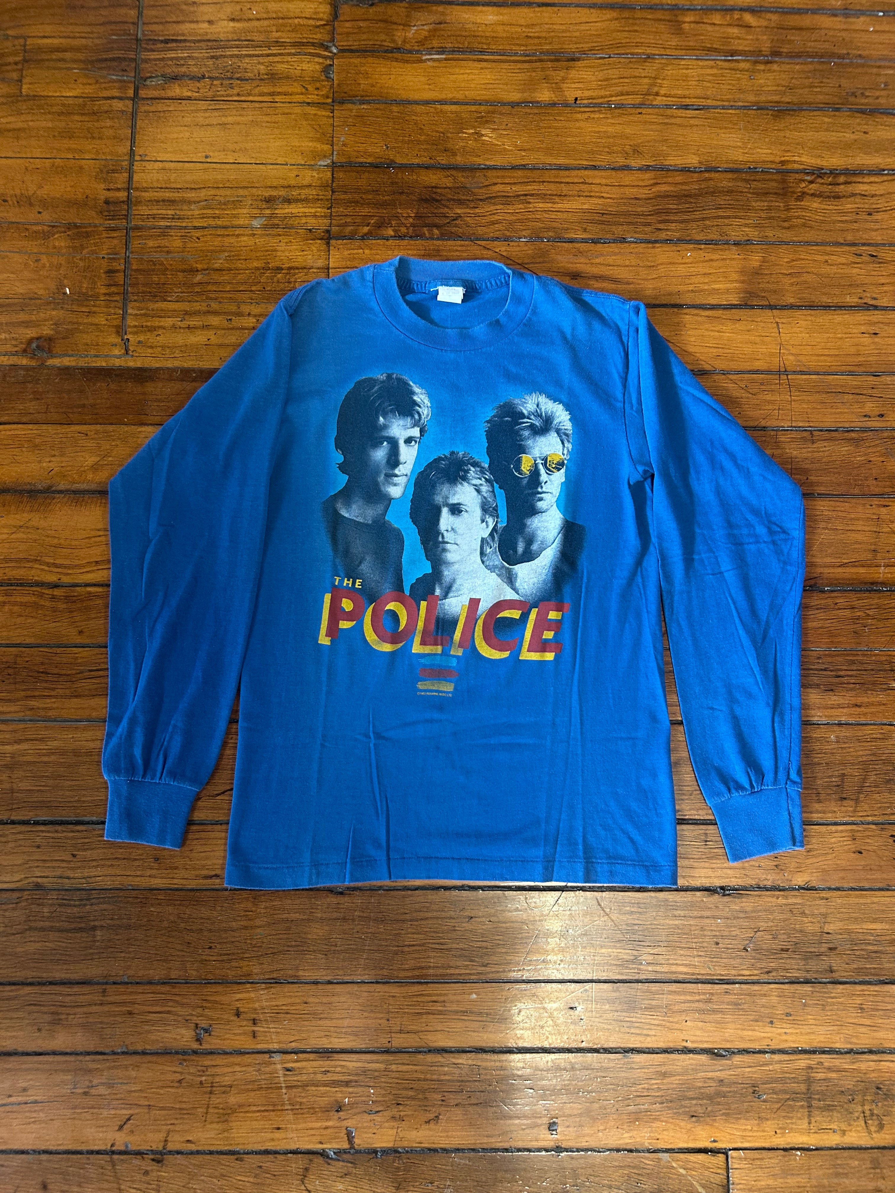 The Police 1983 Synchronicity Tour Longsleeve Band Shirt