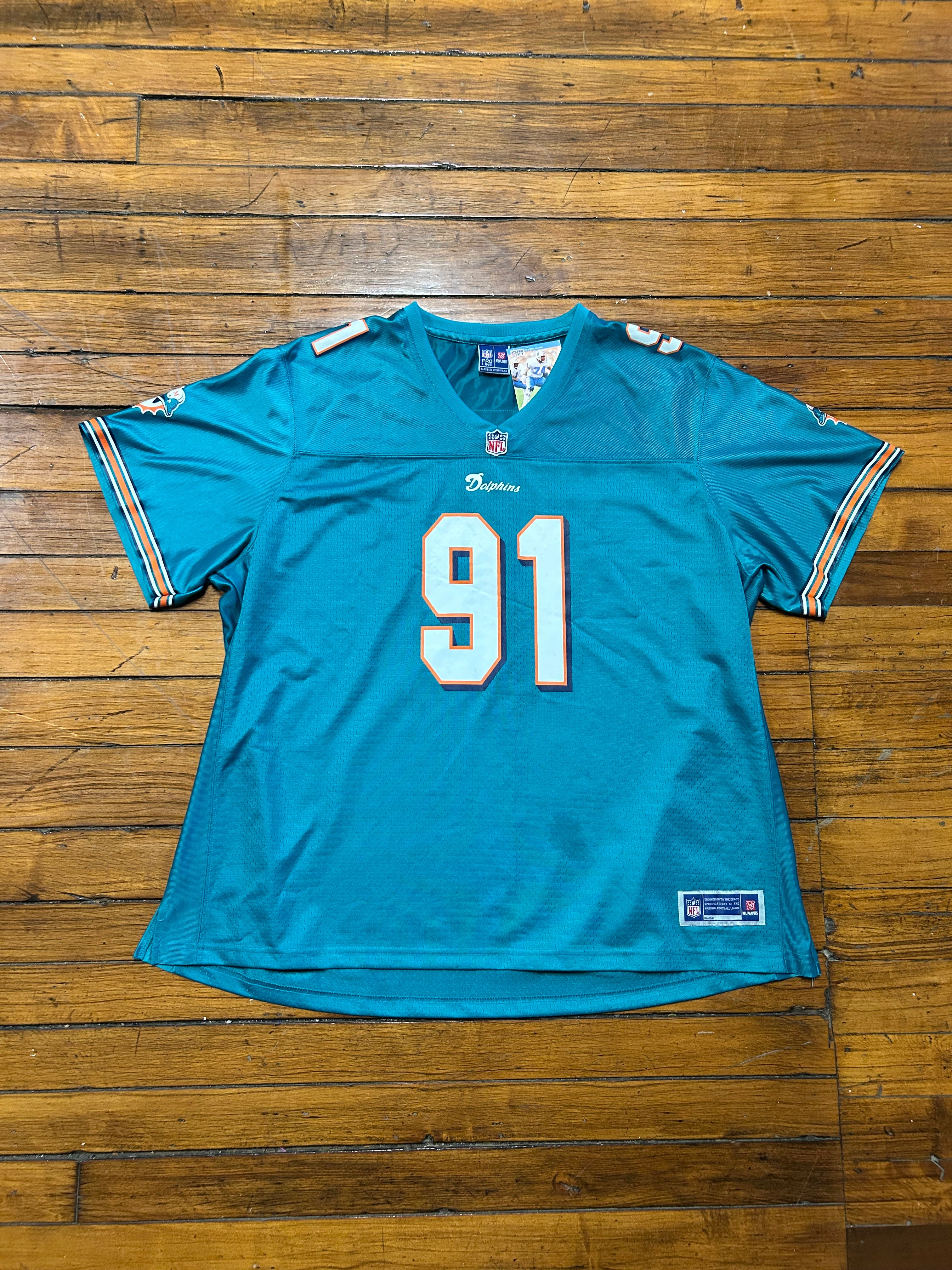 Cameron Wake #91 Miami Dolphins Pro Line Women’s Jersey