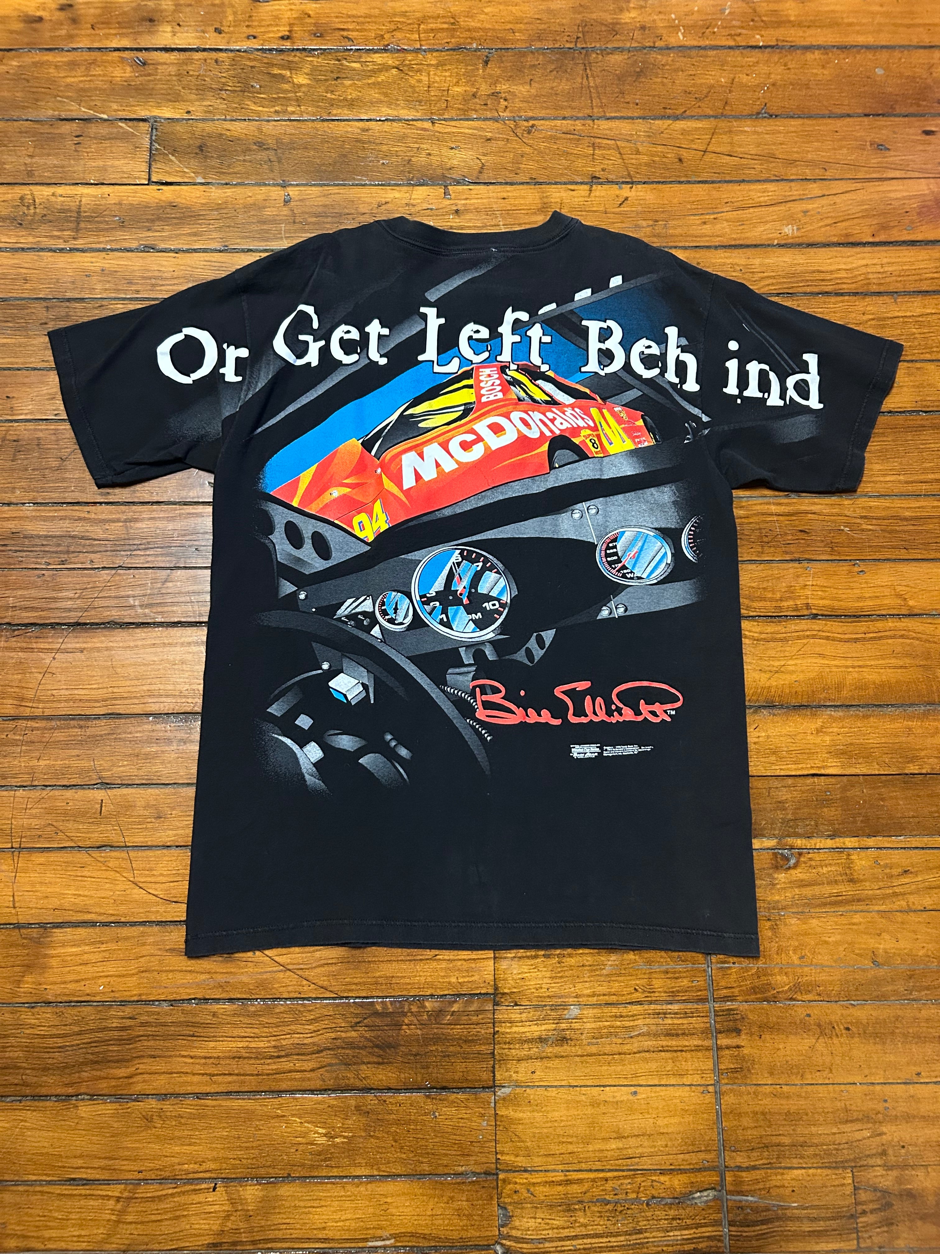 Bill Elliott NASCAR McDonalds Vintage T-Shirt
